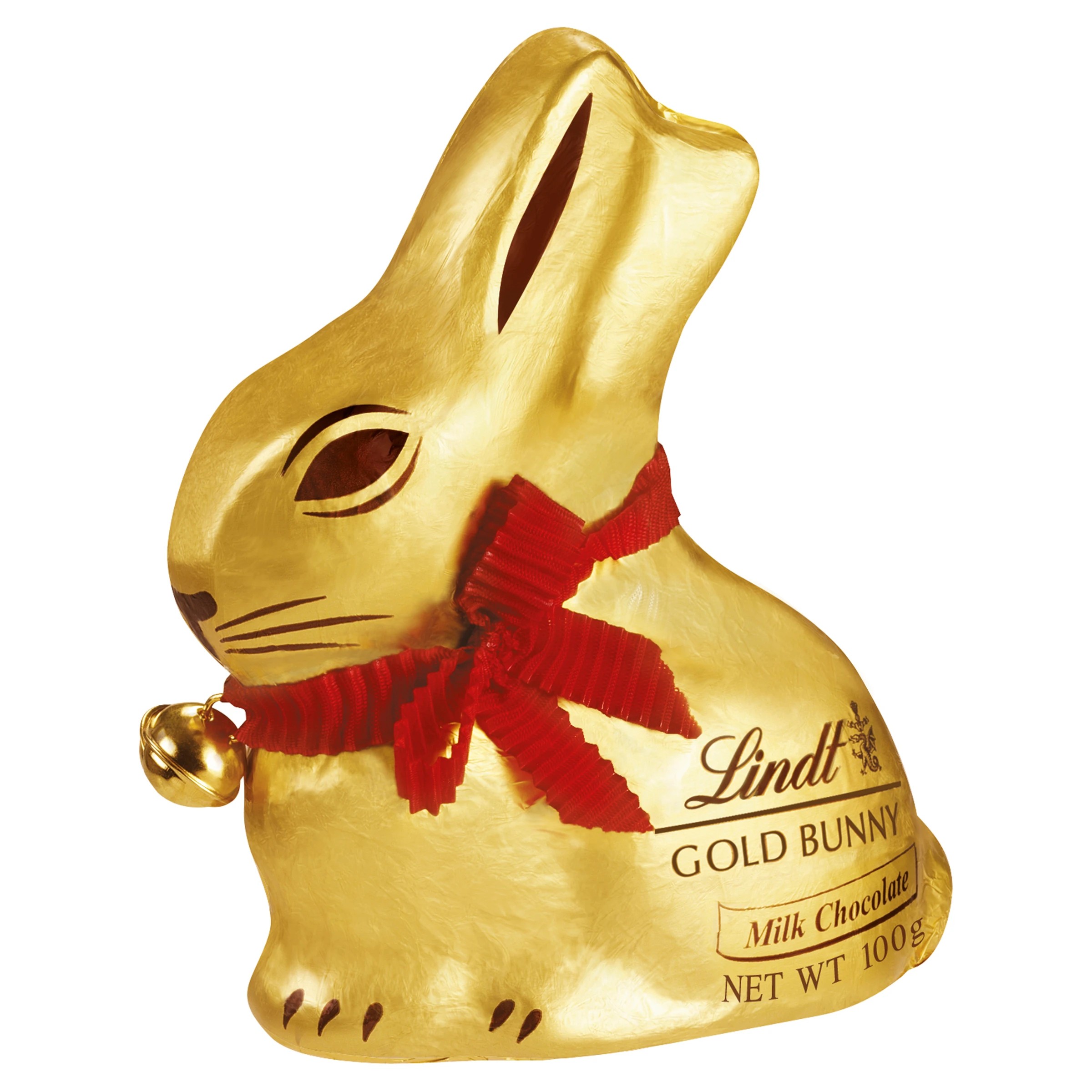 1 Lindt Milk Chocolate Gold Bunny 100g, 1 of 8