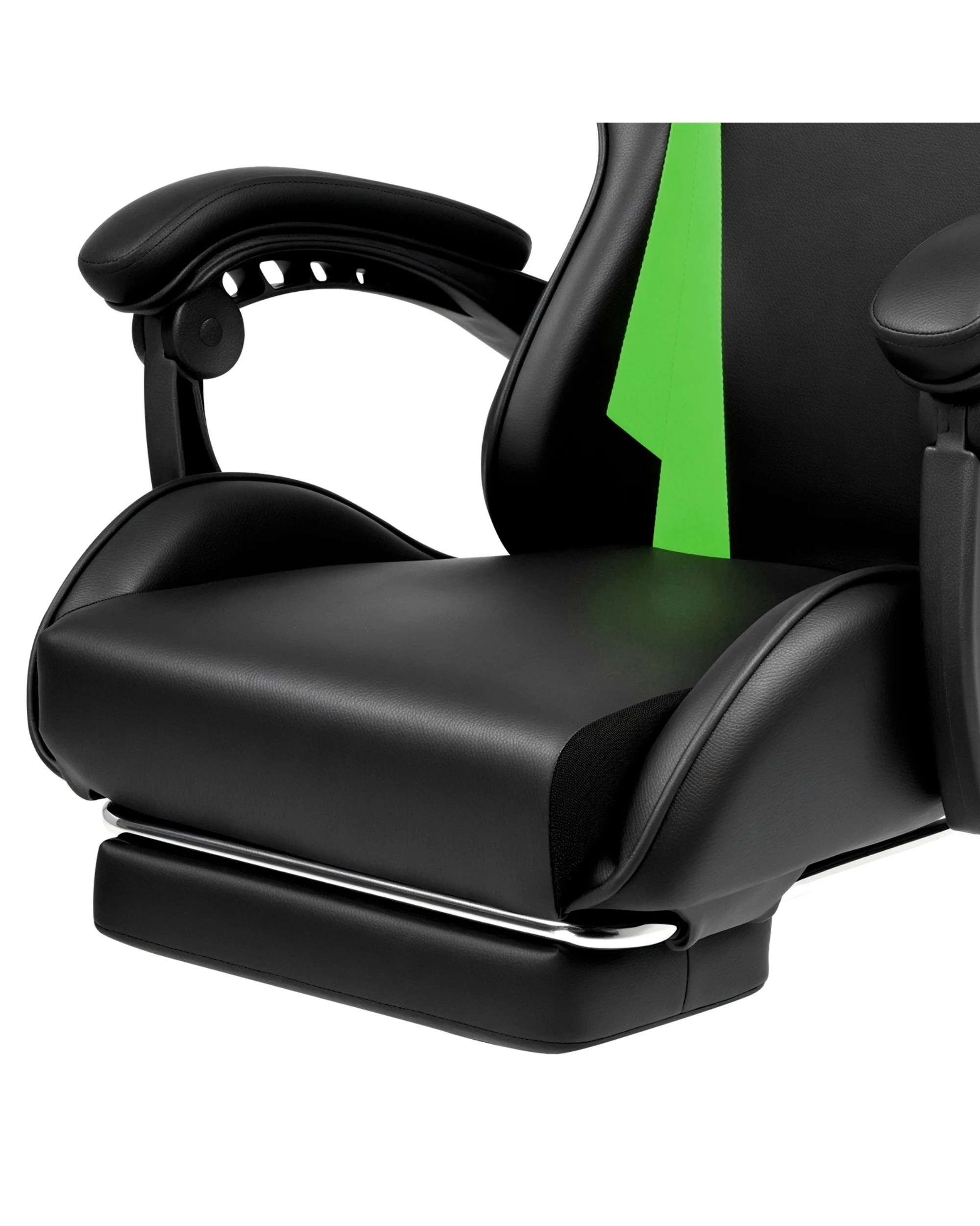 4 Advwin Gaming Chair with Lumbar Cushion - Green, 4 of 8