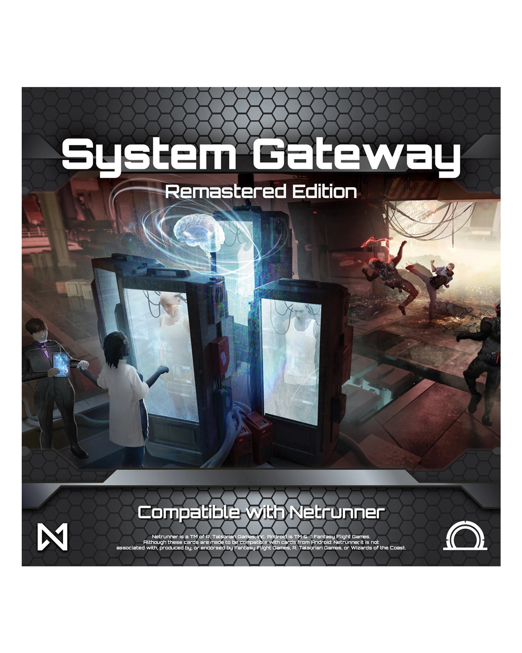 1 Null Signal Games Netrunner System Gateway Core Set remastered Edition, 1 of 2