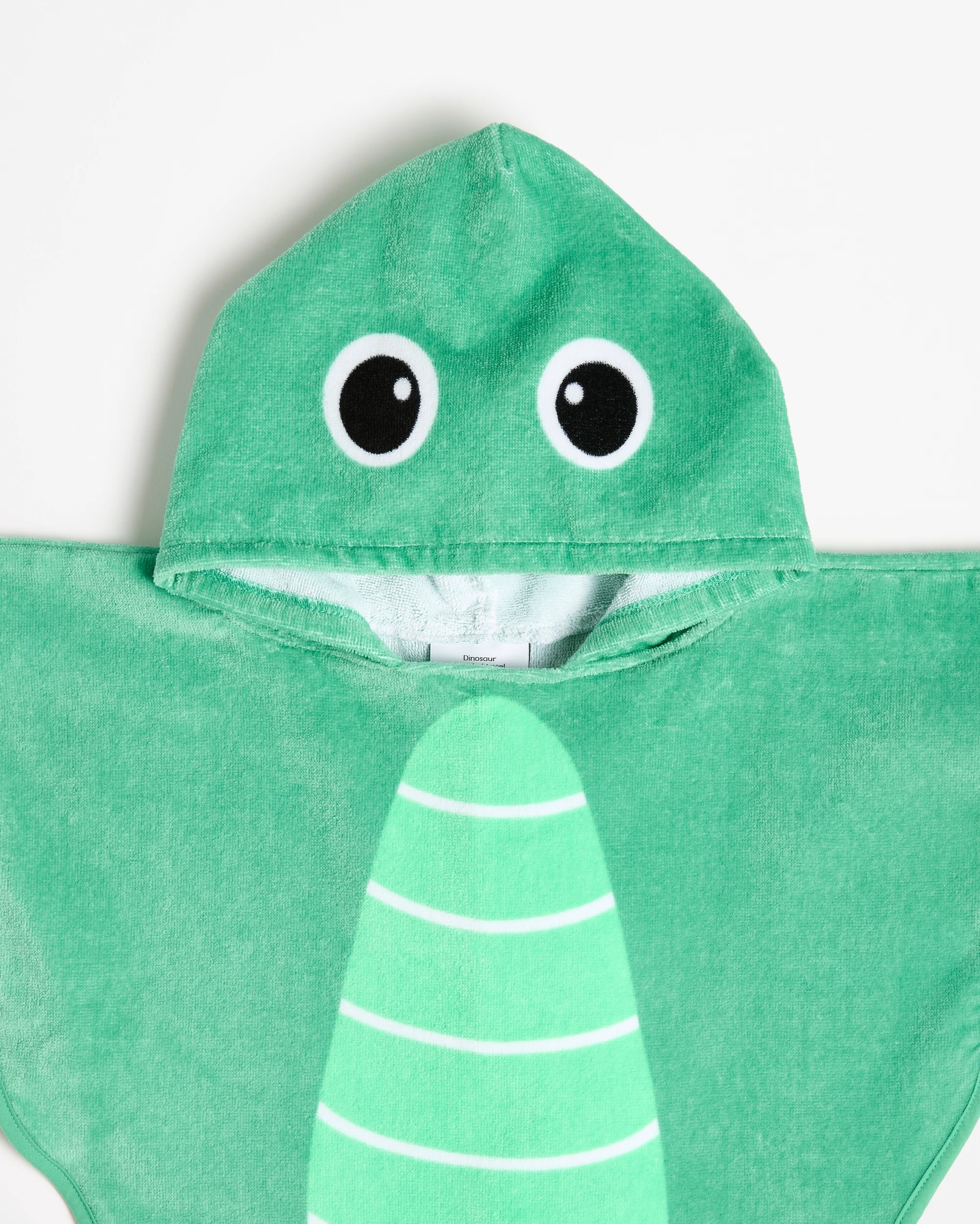 2 Target Australian Cotton Kids Hooded Towel - Dinosaur
 - Green, 2 of 3