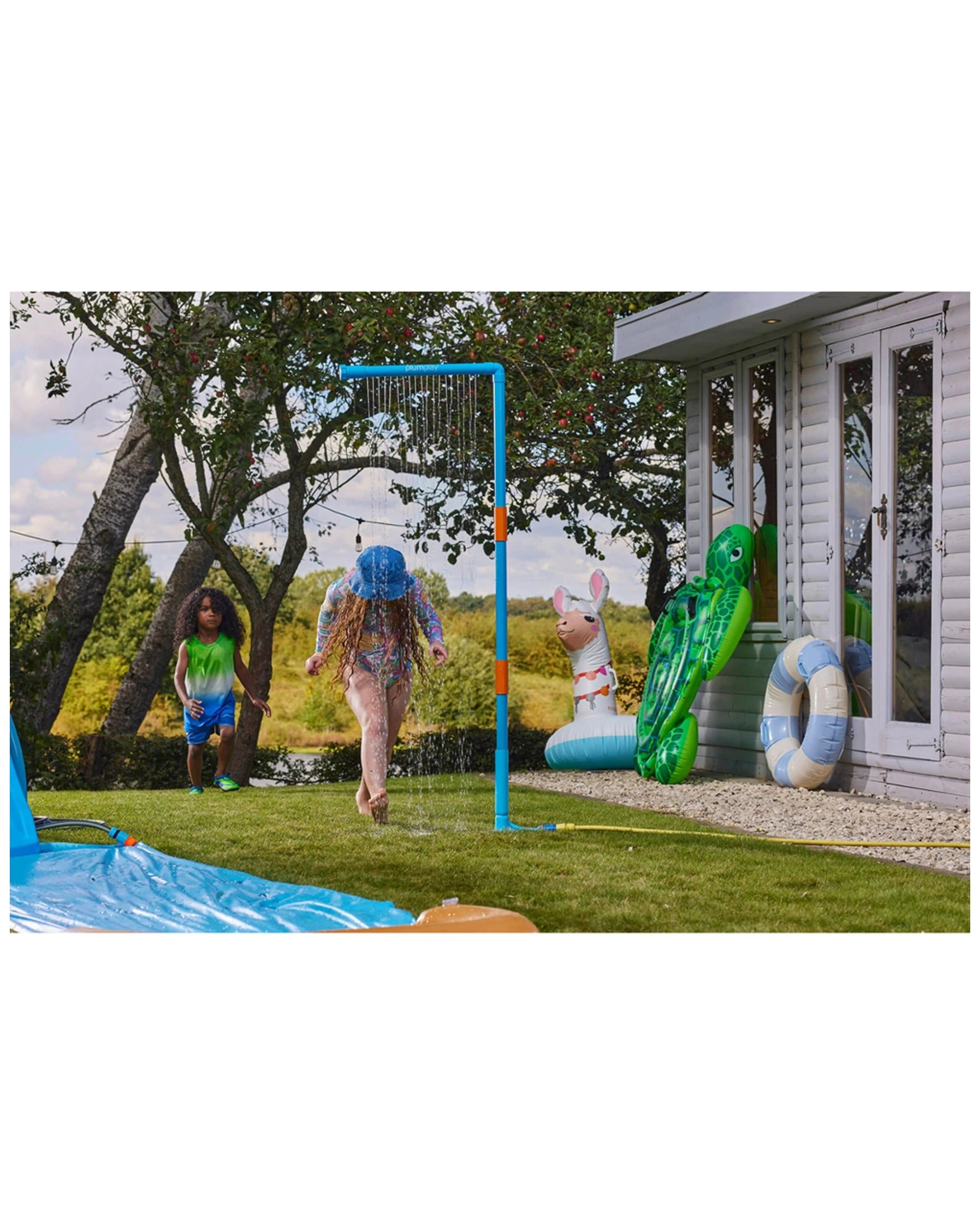 7 Plum Play Au Water Park Rain Wall Kids Outdoor Water Play Ages 3 Years, 7 of 7