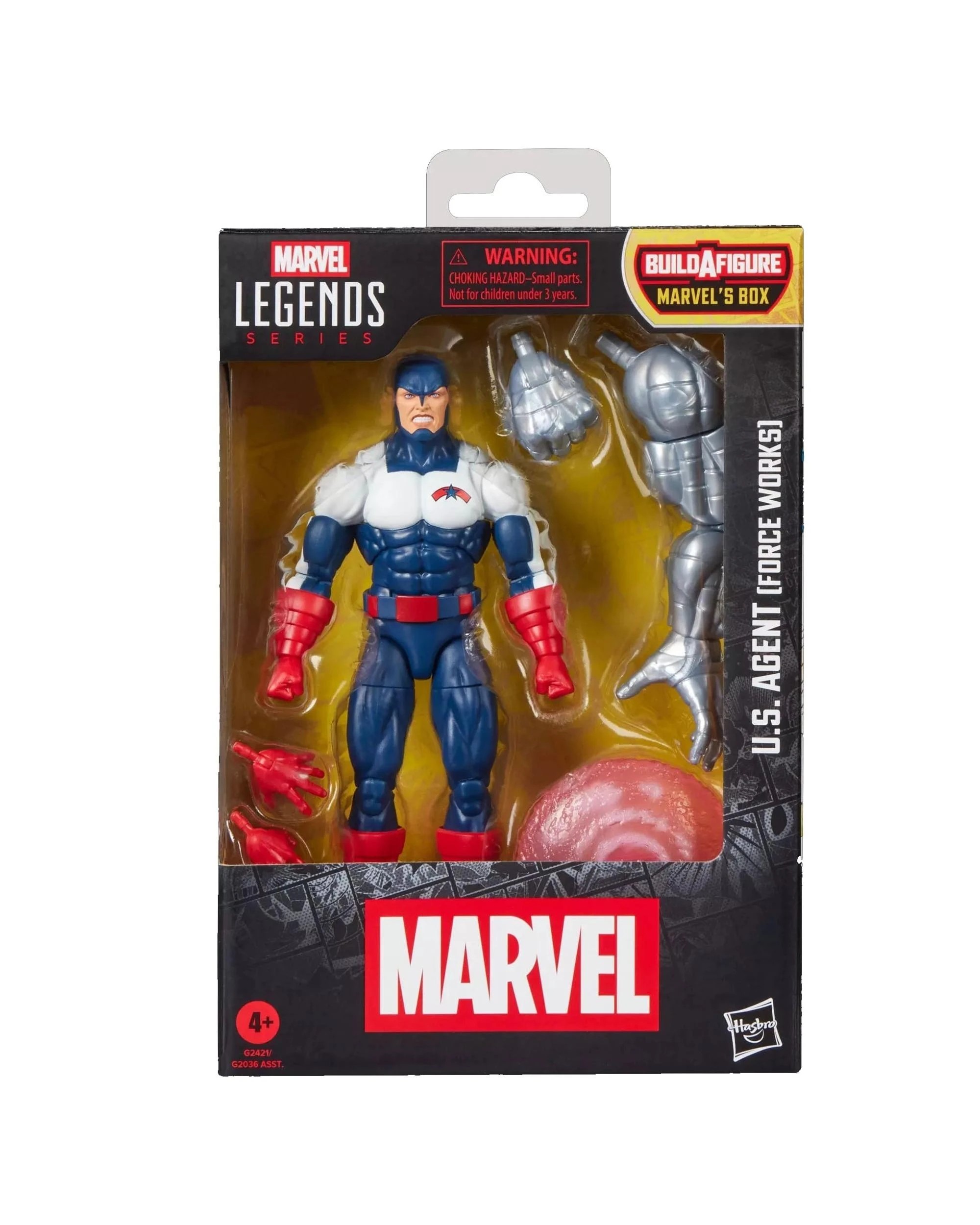 1 Marvel Legends Series U.S. Agent - Force Works, 1 of 7