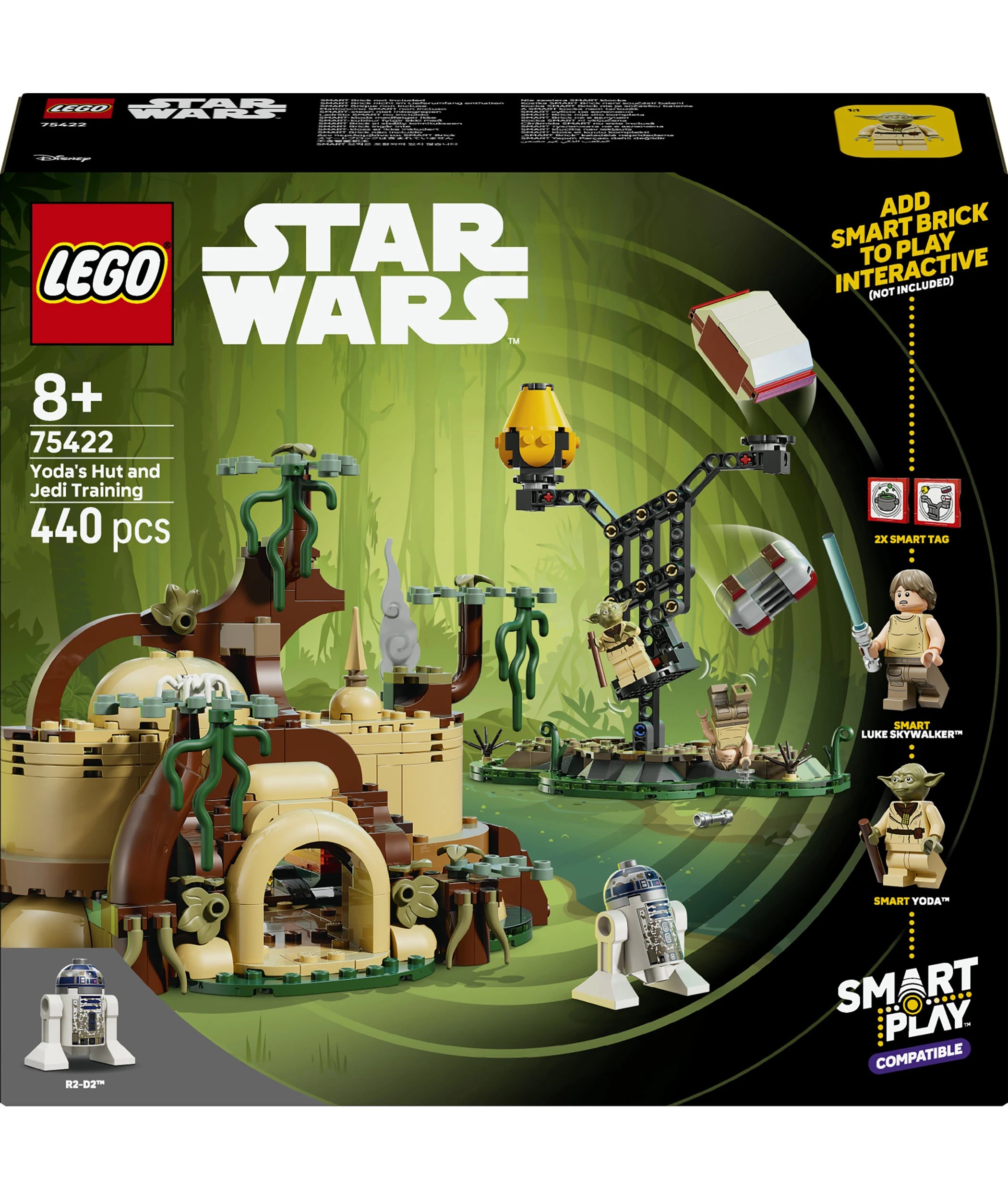 1 LEGO Star Wars SMART Play: Yoda's Hut and Jedi Training 75422, 1 of 11