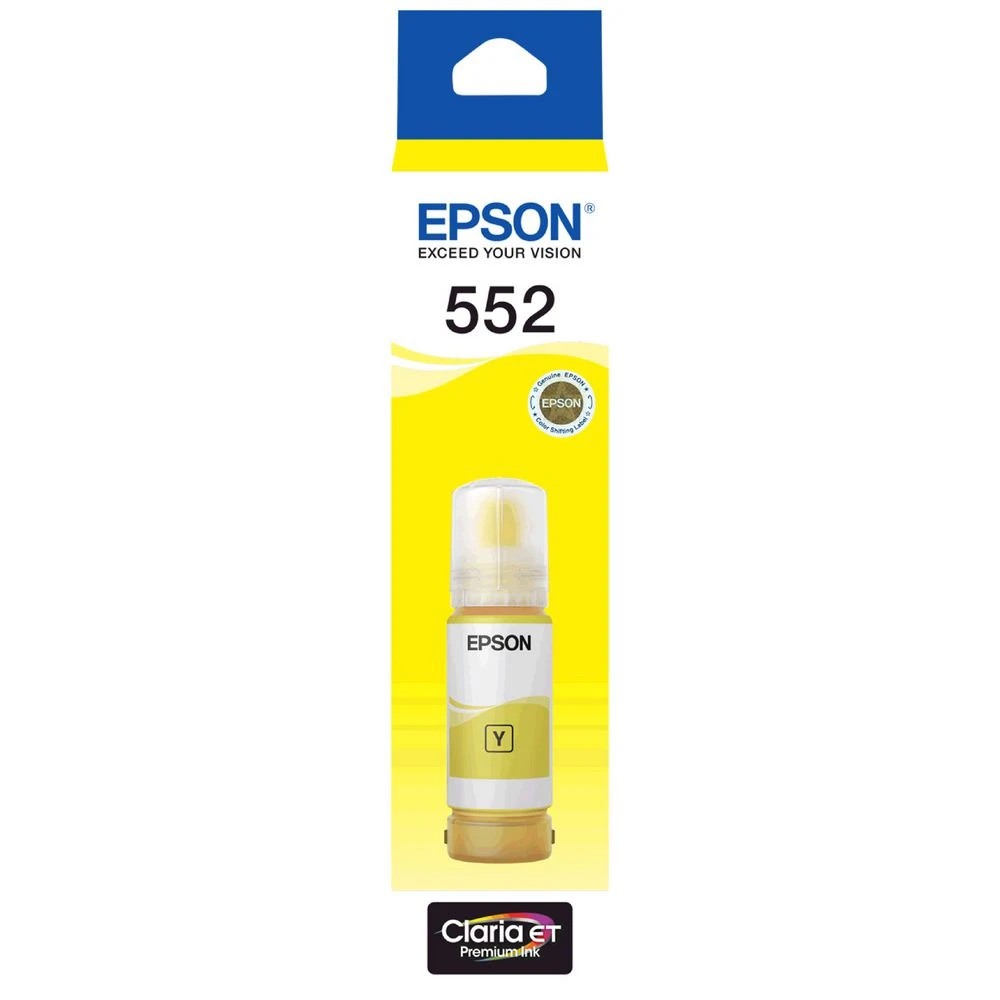 1 Epson Claria EcoTank T552 Ink Bottle Yellow, 1 of 2