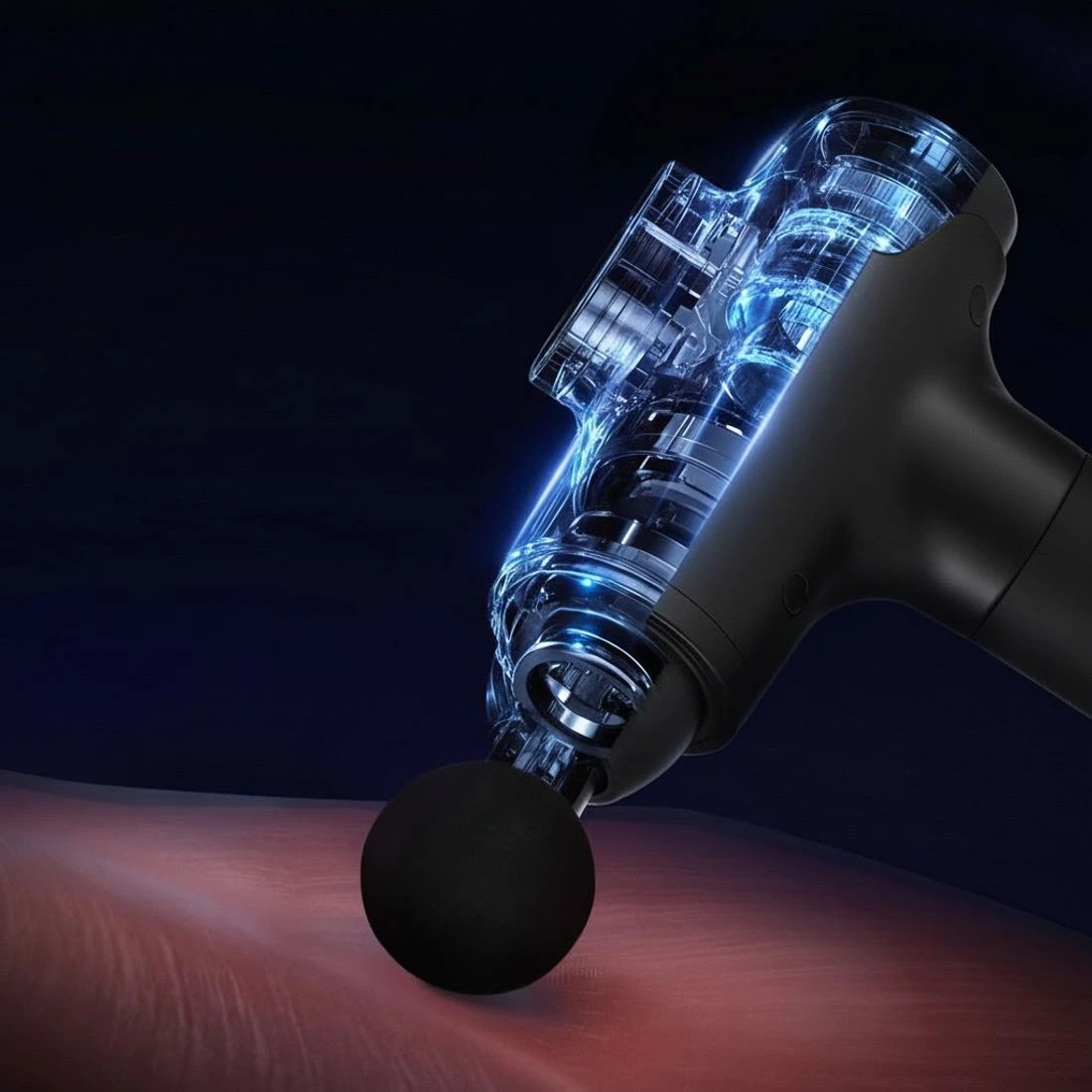 4 Everfit Massage Gun 30 Speed 8 Heads Vibration Muscle Massager Chargeable - Black, 4 of 6