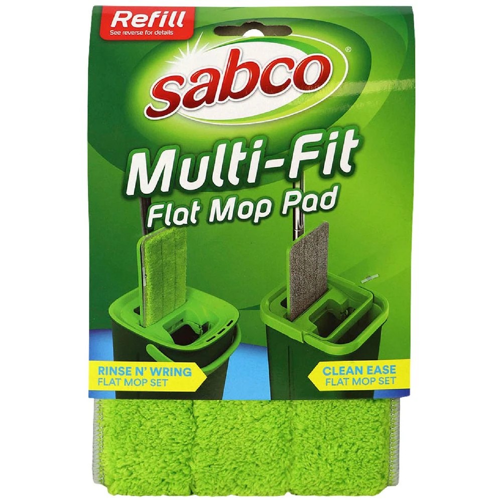 1 Sabco Multi-fit Flat Mop Pad, 1 of 3