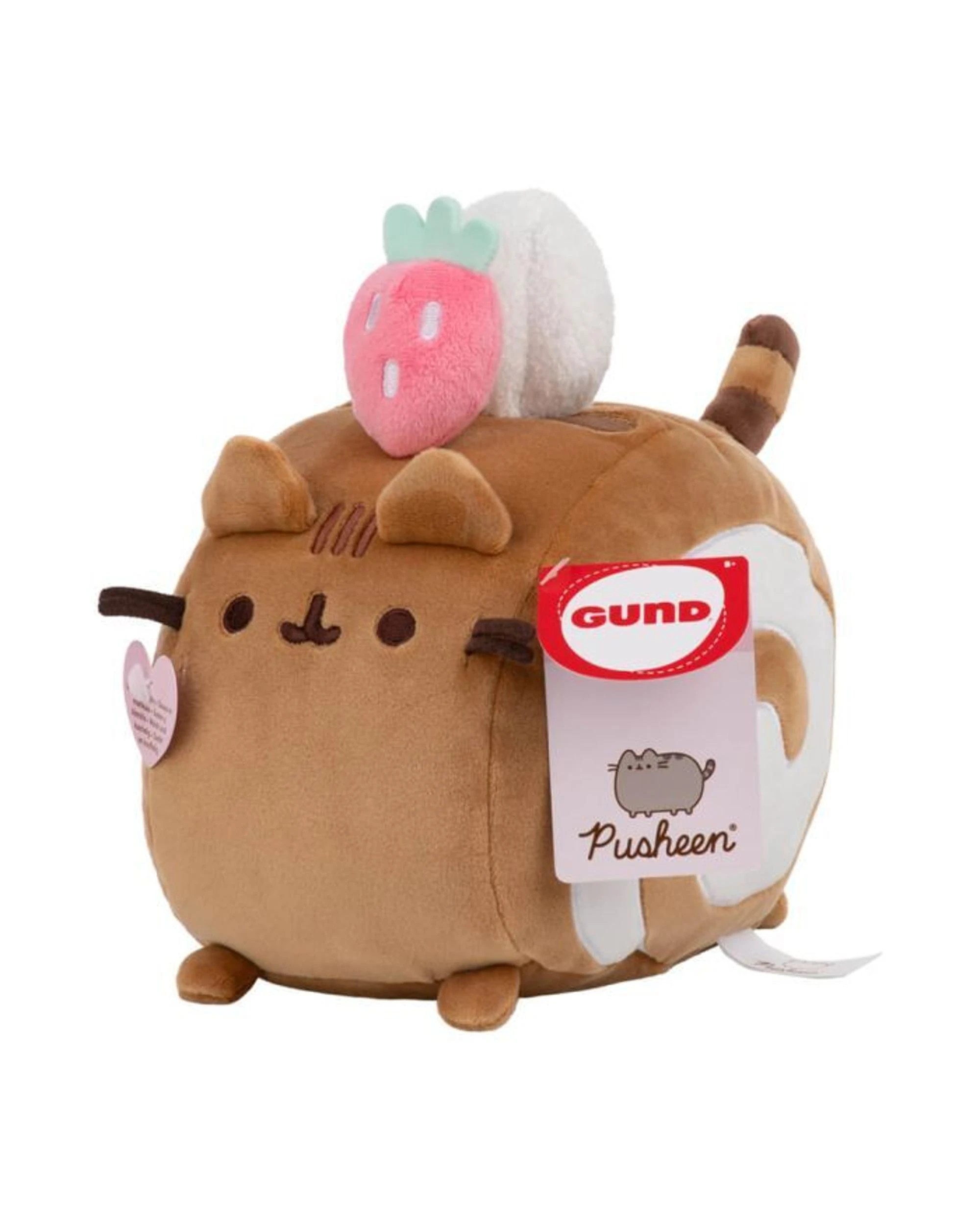 4 Chocolate Swiss Roll Squisheen Plush, 4 of 4