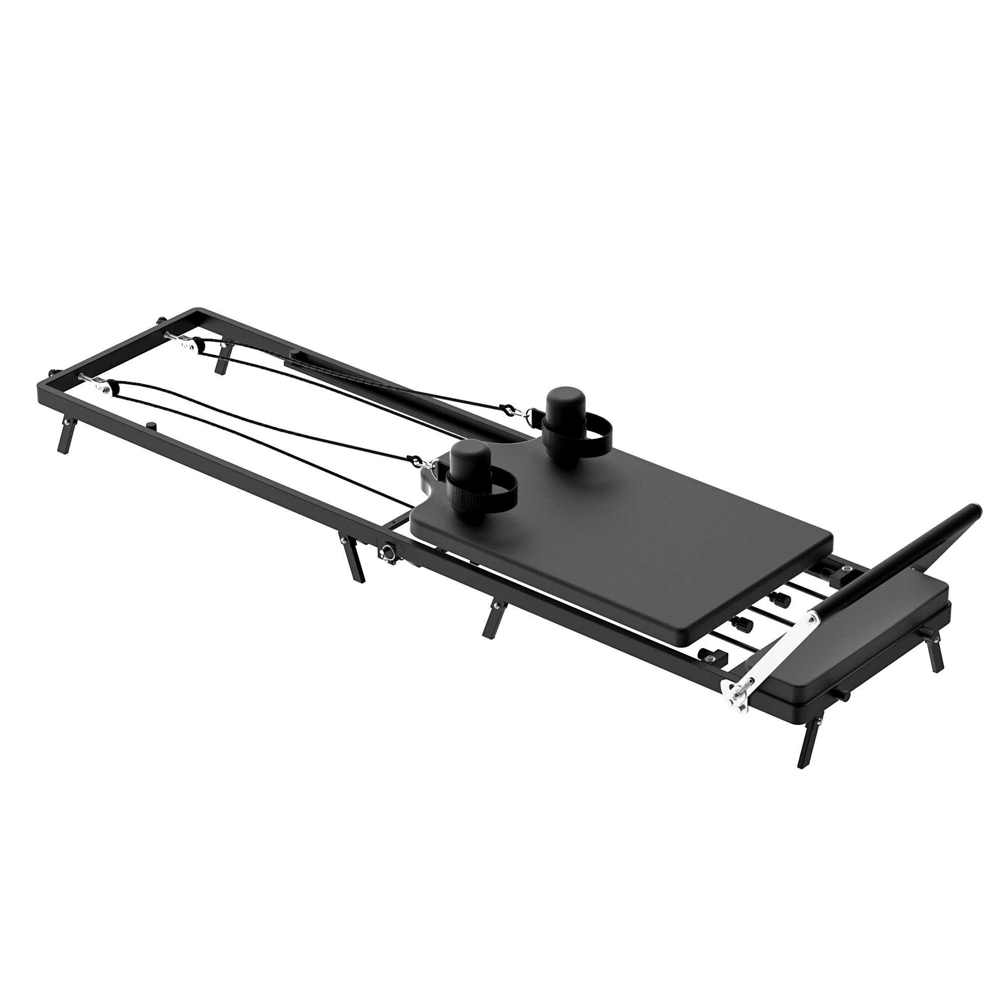 4 Advwin Foldable Pilates Reformer for Home, Compact Full Body Workout Equipment for Beginners, Weight Capacity 120kg, 4 of 7