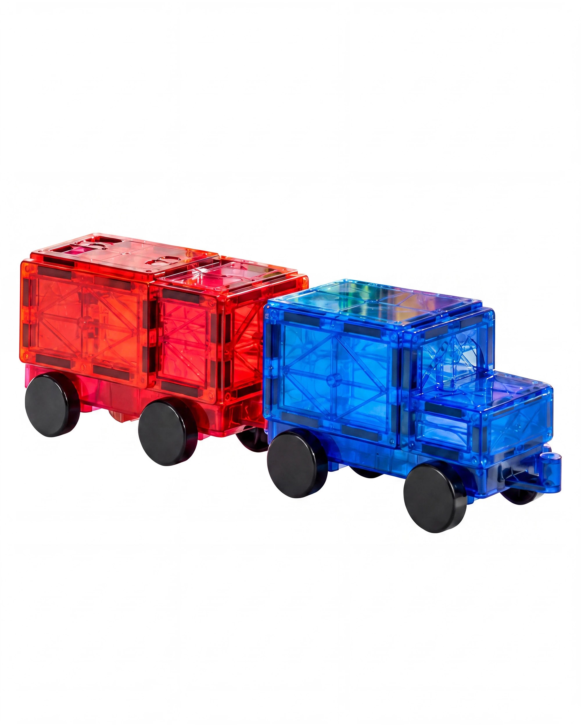 6 Playpals 120PCS Kids Magnetic Tiles Blocks Building Educational Toys Child Gift, 6 of 9