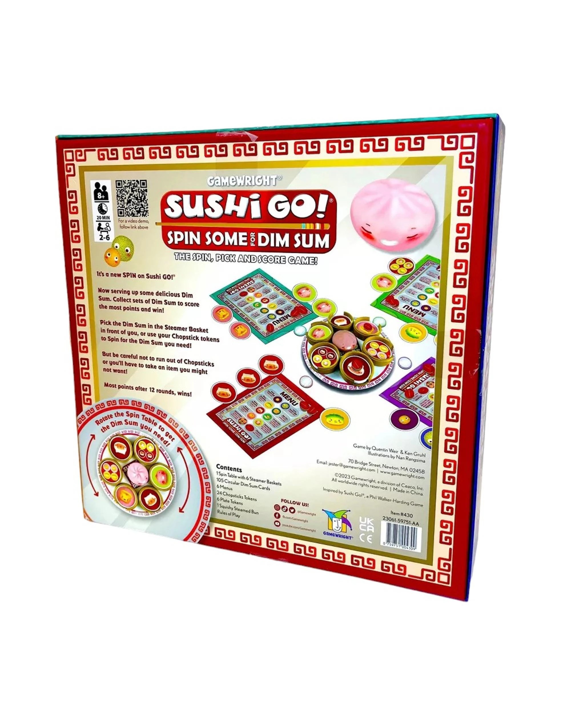 9 Sushi Go Spin Some For Dim Sum Board Game, 9 of 9