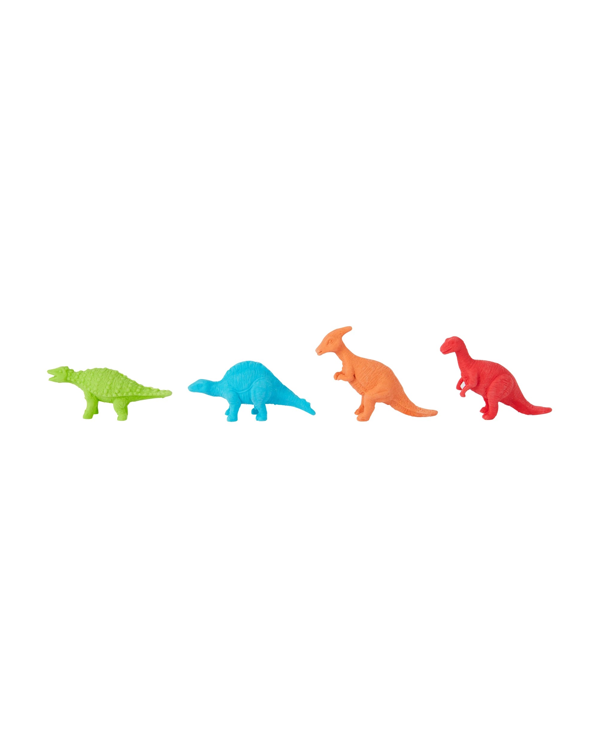 3 4 Pack Dinosaur Erasers, 3 of 6