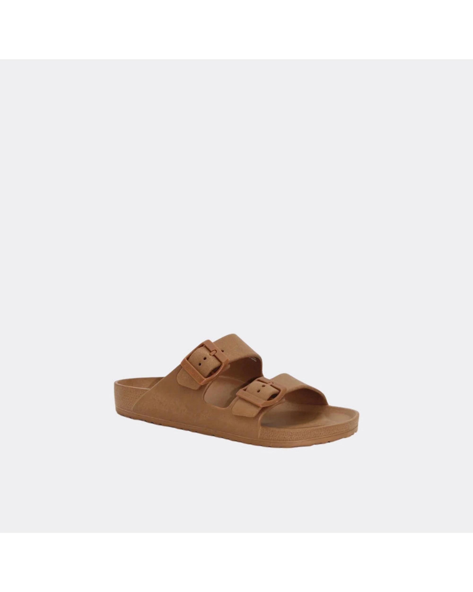 2 Human Shoes Ripe Women's Sandals Double Buckle Super Soft Tan TAN, 2 of 6