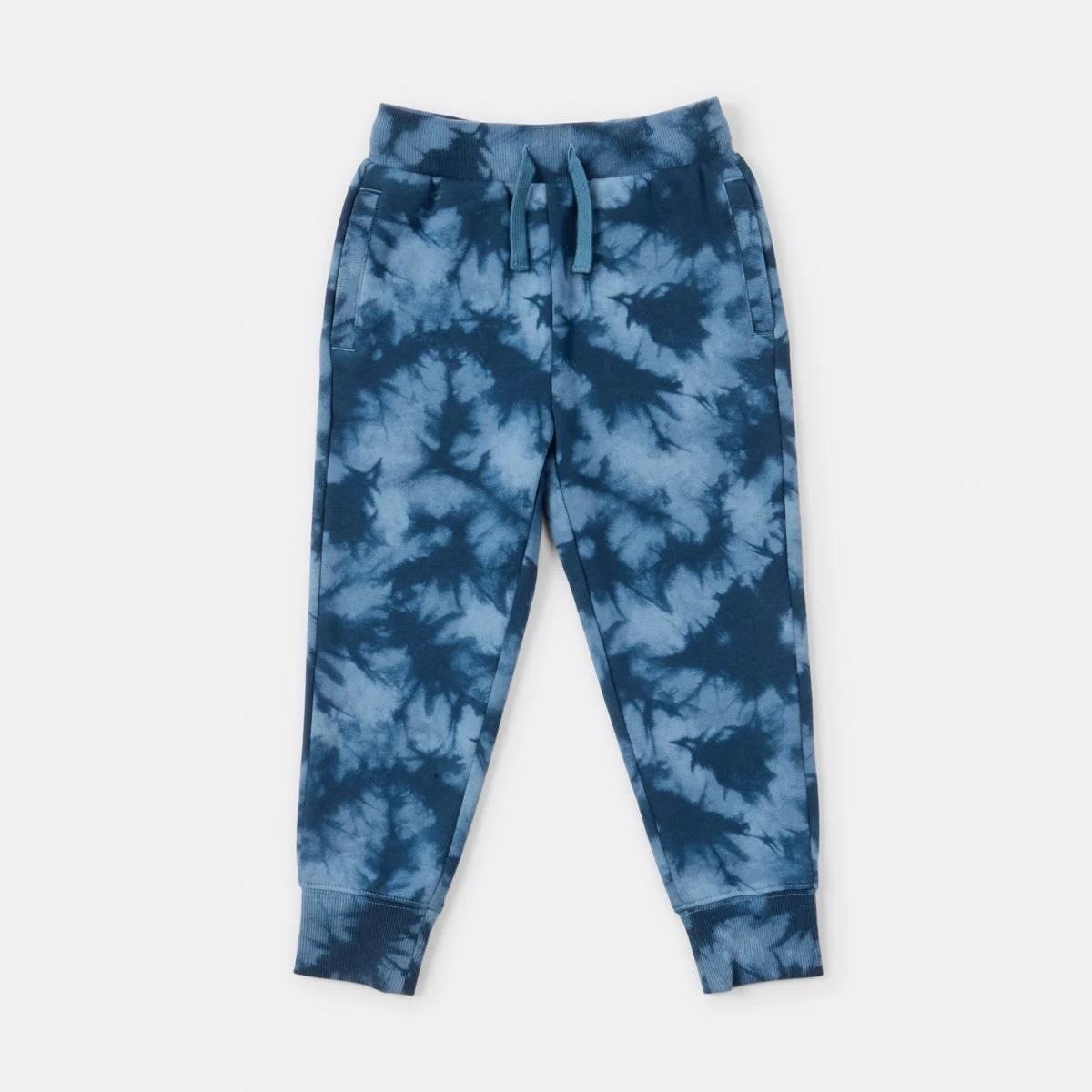 8 All Over Print Trackpants Blu Tiedye, 8 of 9