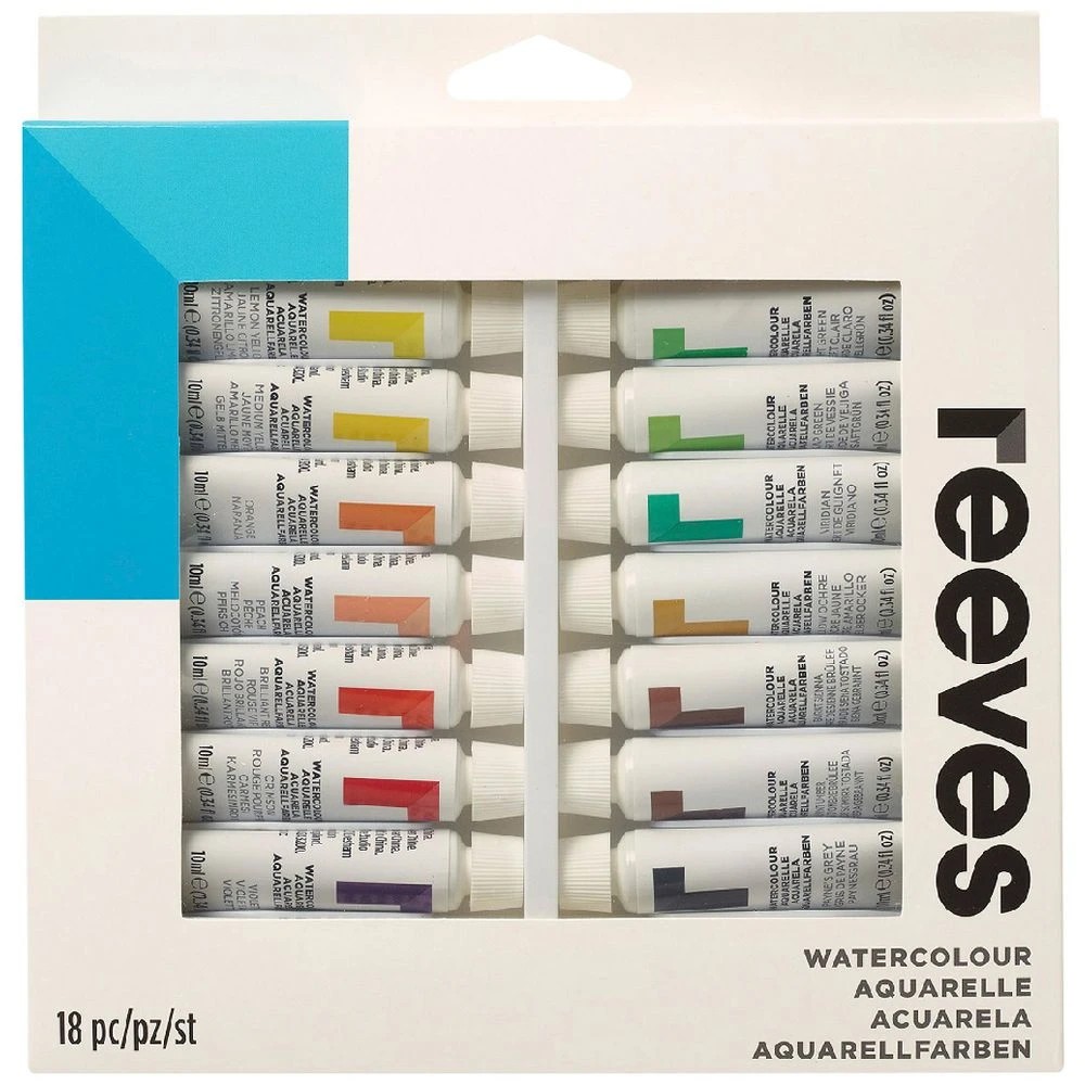 1 Reeves Watercolour Paint Set 12mL 18 Pack, 1 of 1
