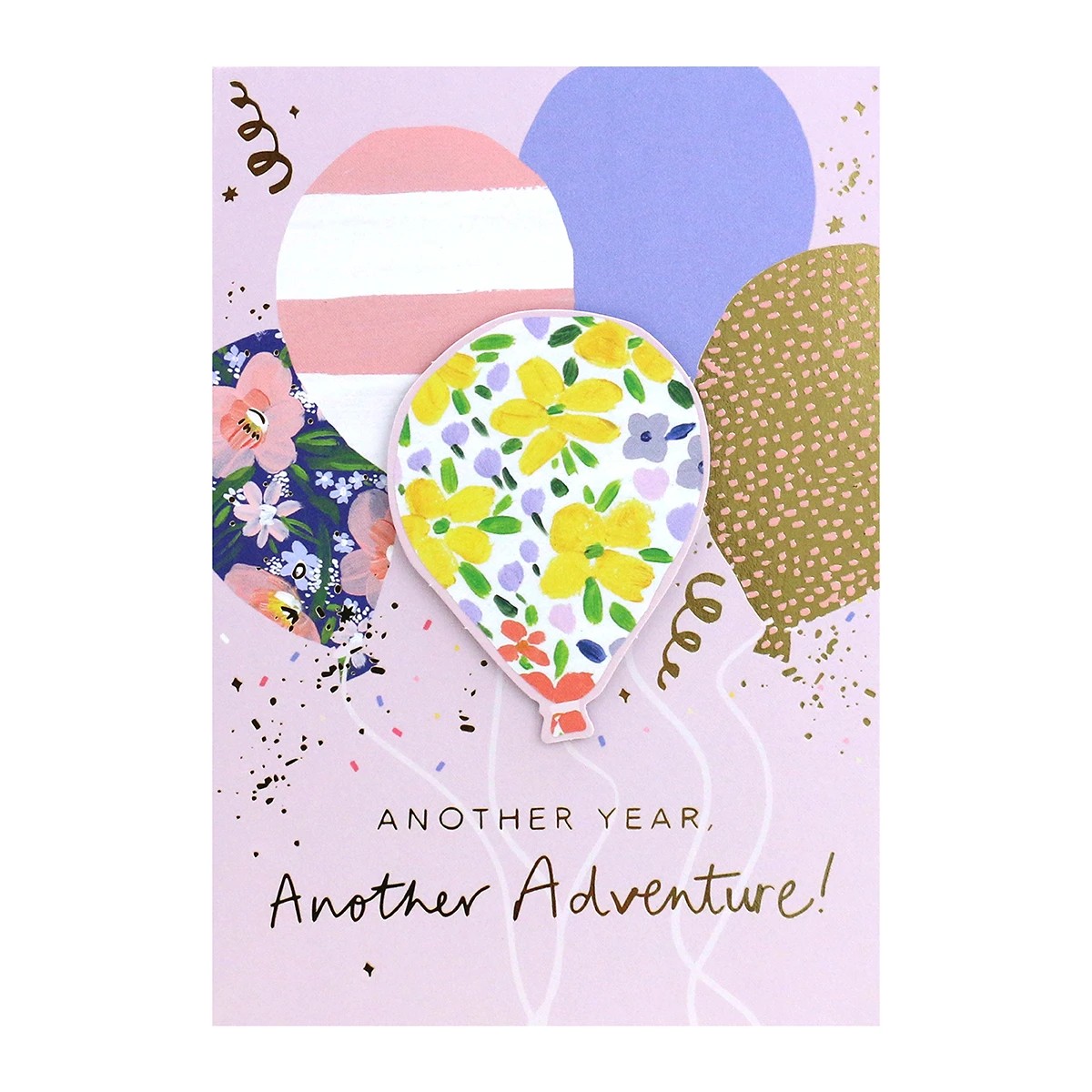 3 Connections from Hallmark Birthday Card - Another Year, Another Adventure, 3 of 3
