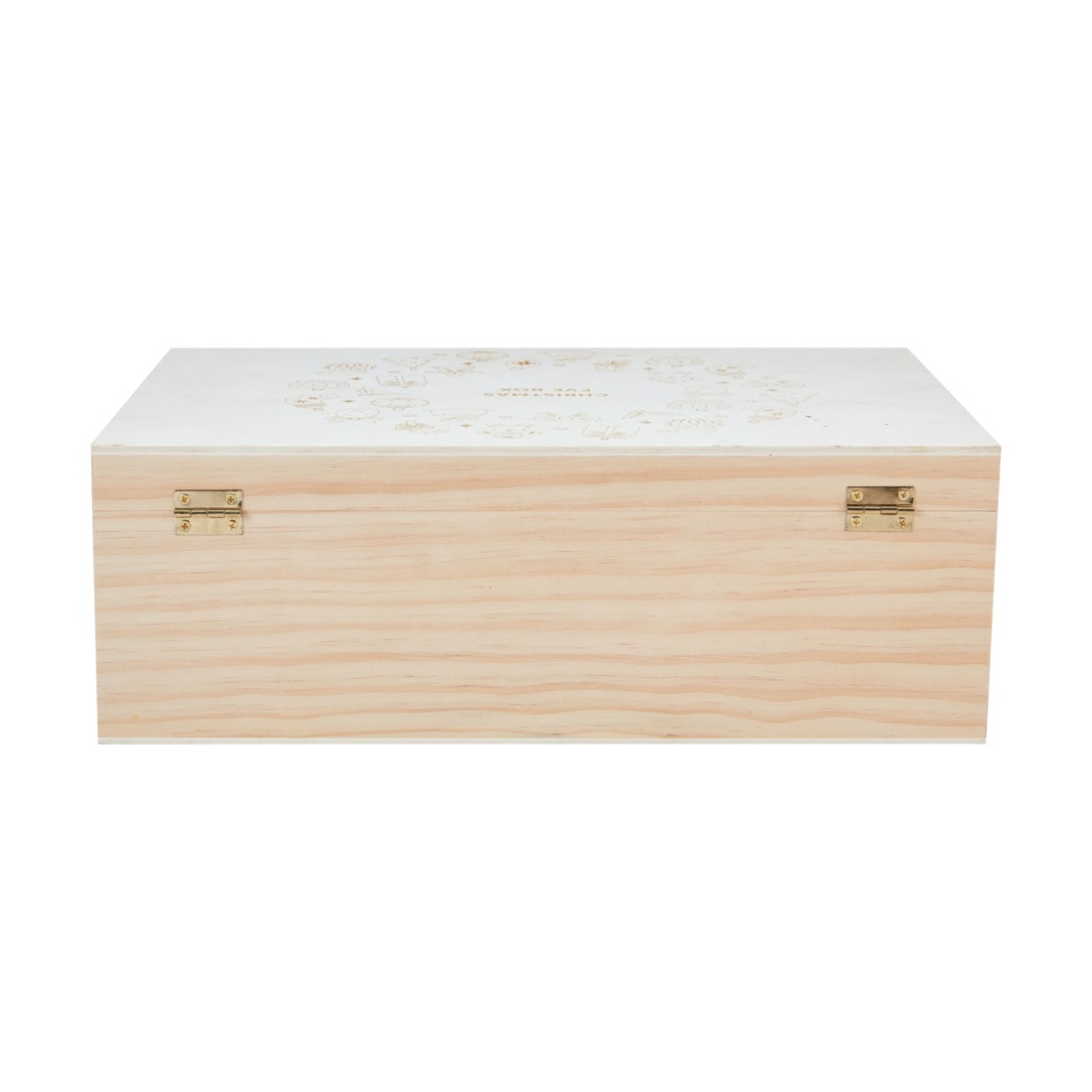 5 Craft Wood Blank Christmas Eve Box, 5 of 6