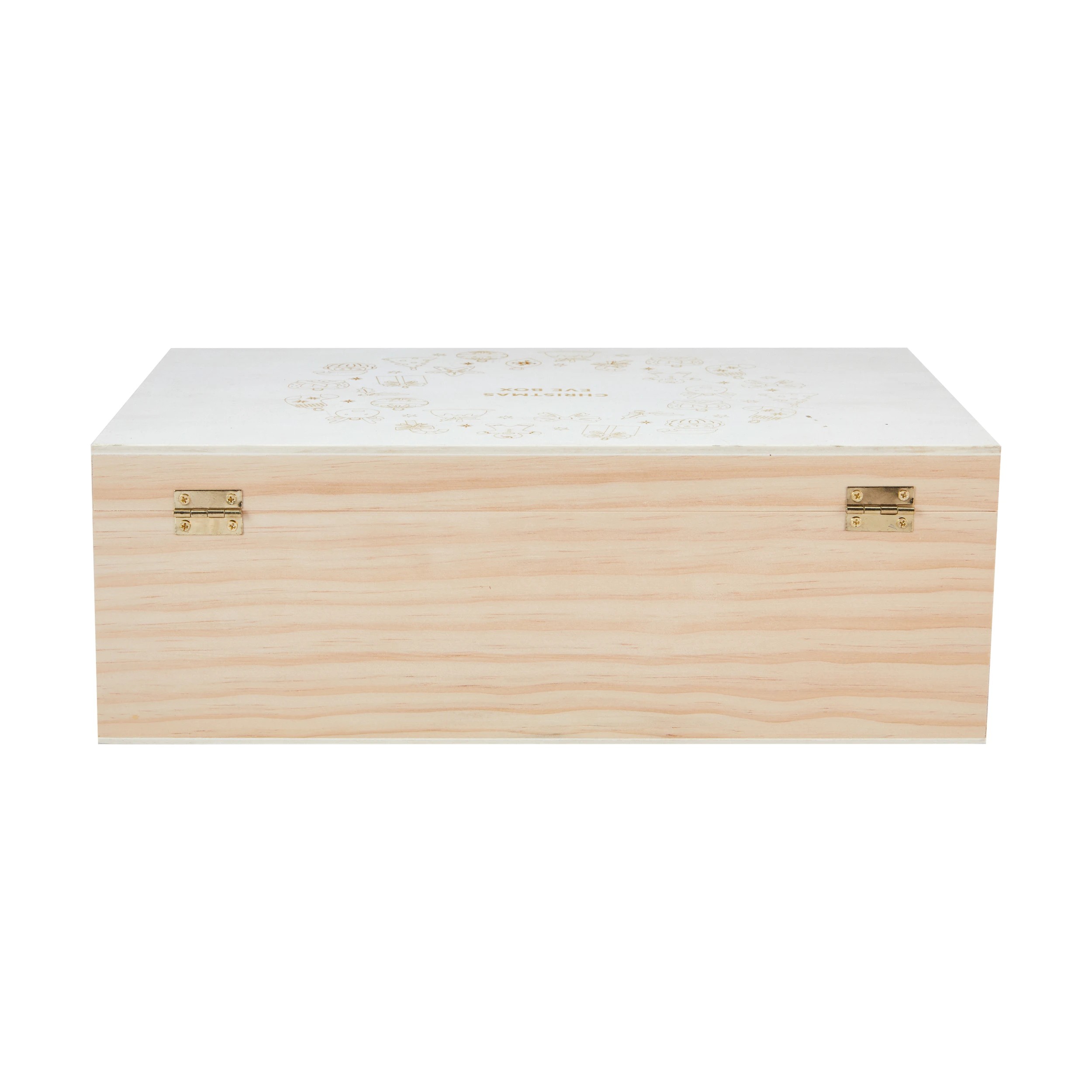5 Craft Wood Blank Christmas Eve Box, 5 of 6