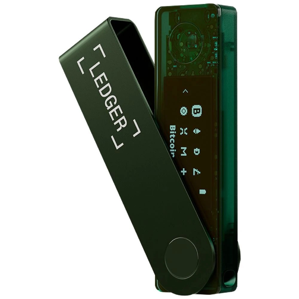 1 Ledger Nano X Crypto Wallet Emerald Green, 1 of 5