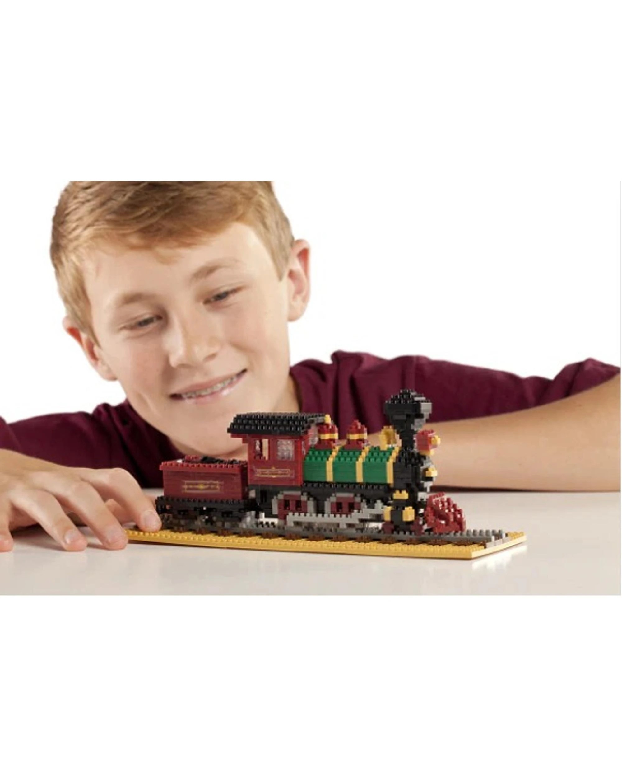 4 Nanoblock Steam Locomotive 4-4-0, 4 of 6