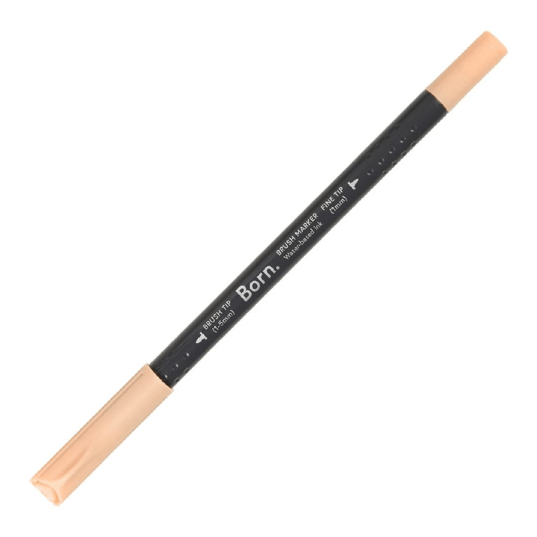 1 Born Water-Based Brush Marker Rose Beige YR117, 1 of 4