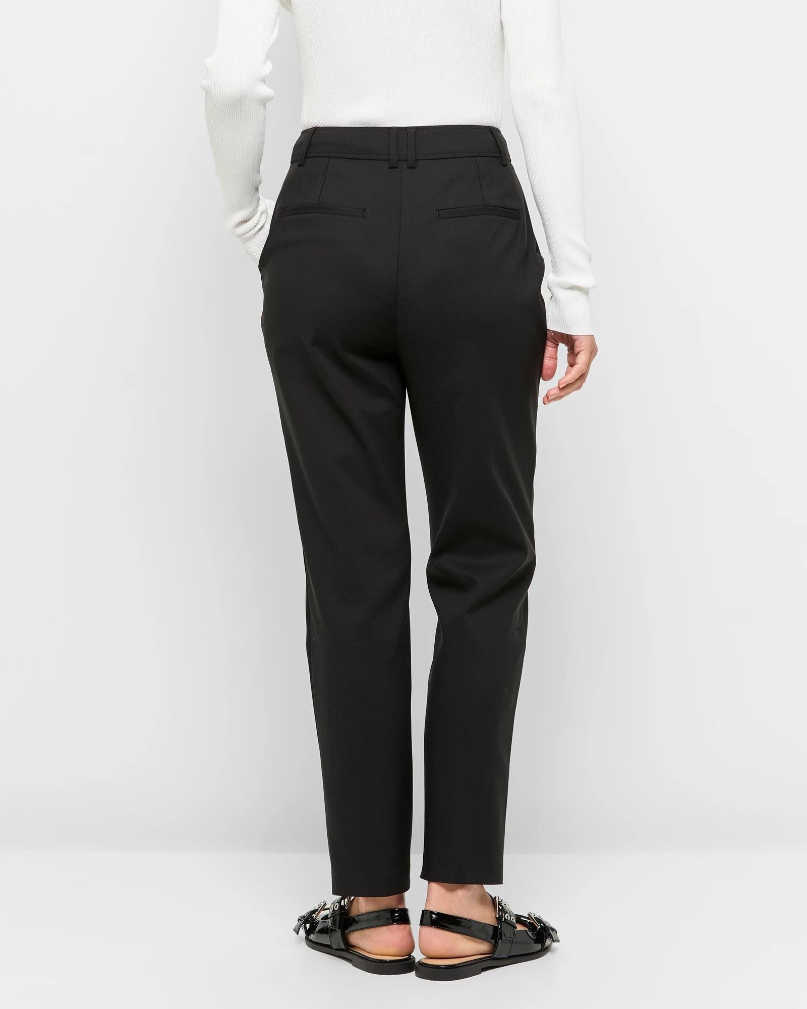 4 Tailored Slim Leg Pants - Preview BLACK, 4 of 5