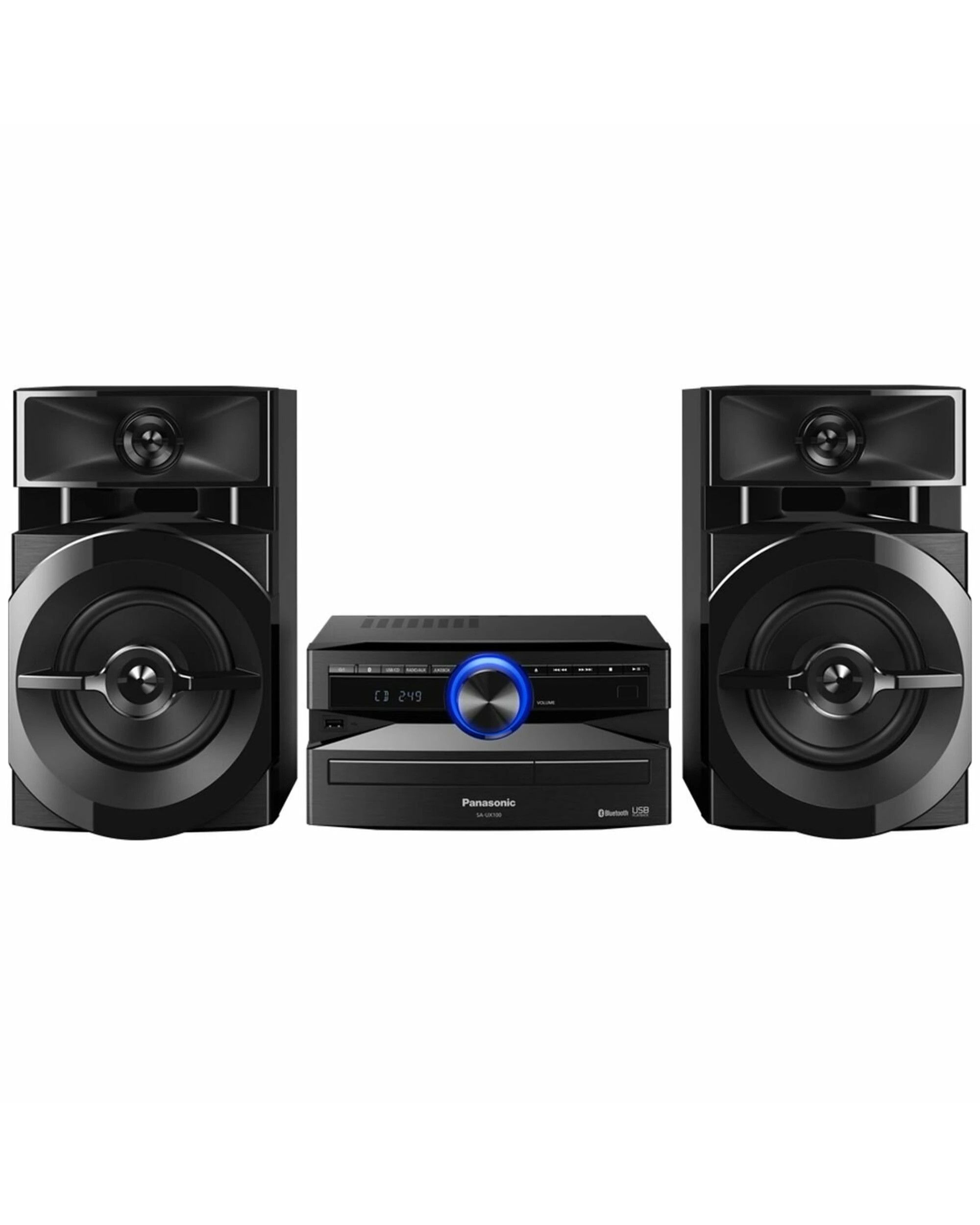 1 Panasonic 300W Mini Hi-Fi System, 1 of 5