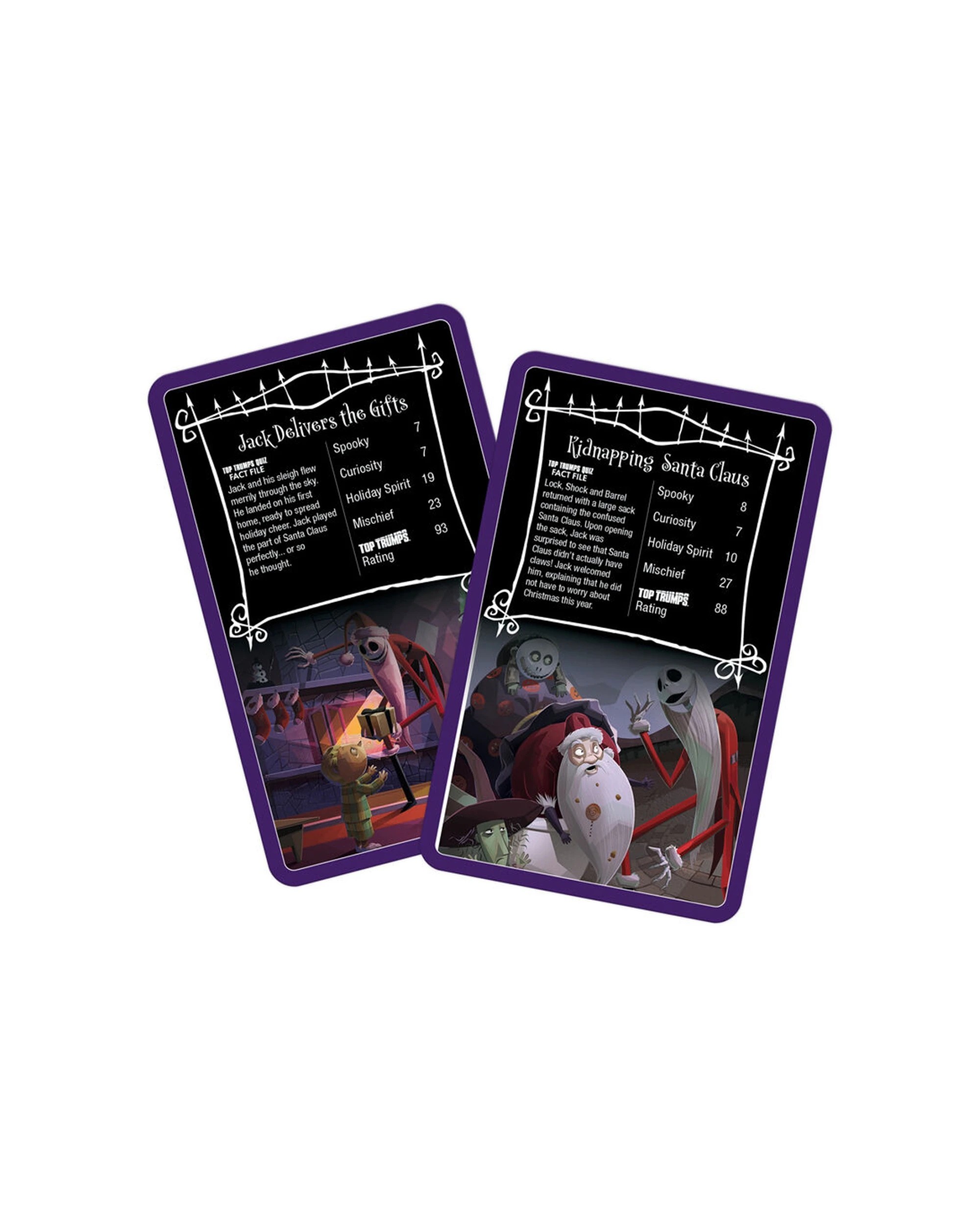 7 TOP TRUMPS 2PK Nightmare Before Christmas Edition Family And Kids Card Game - Multi, 7 of 8