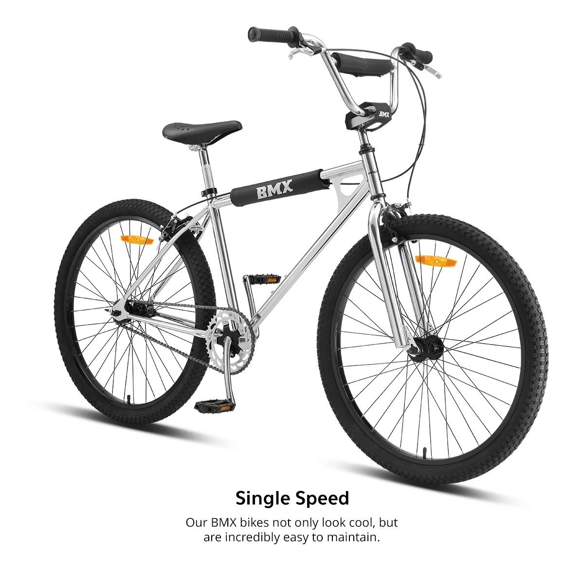 4 Progear Classic 26" BMX in Metallic Chrome, 4 of 7