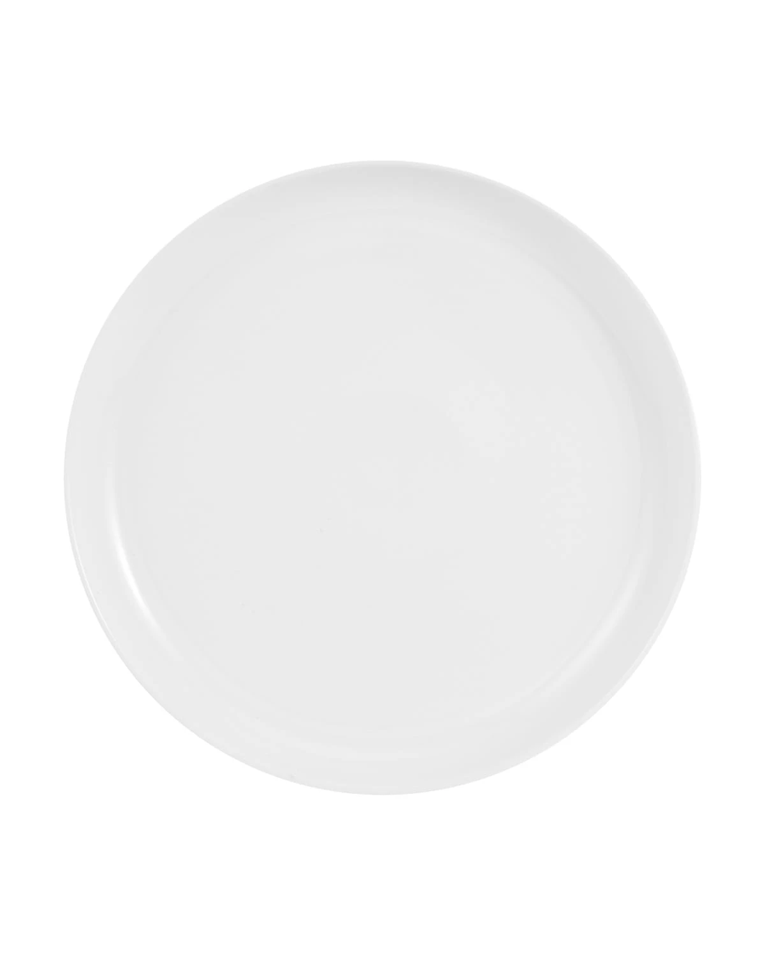 4 White Round Platter, 4 of 5