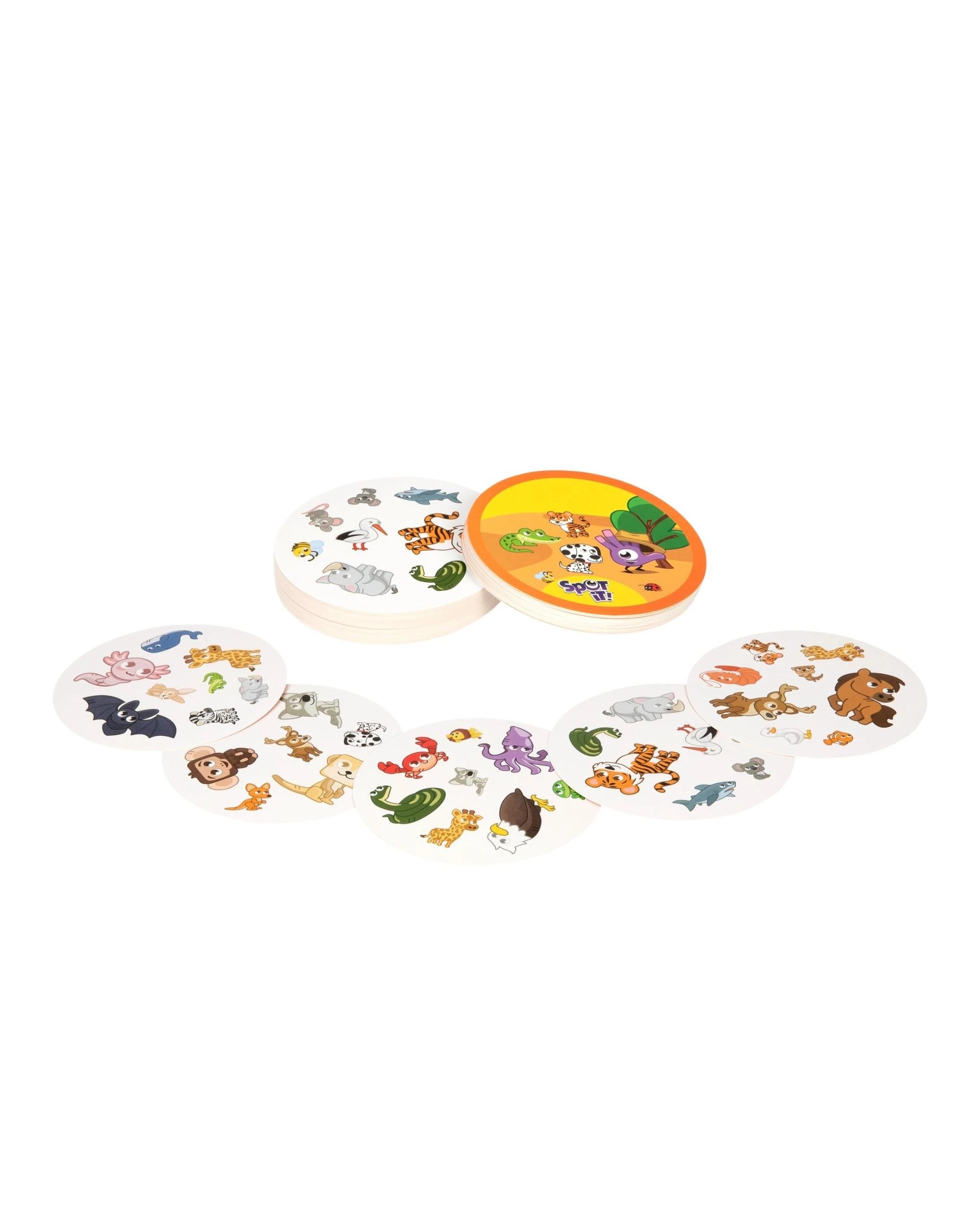 5 Spot It Animals - Refresh -  Card Game, 5 of 8