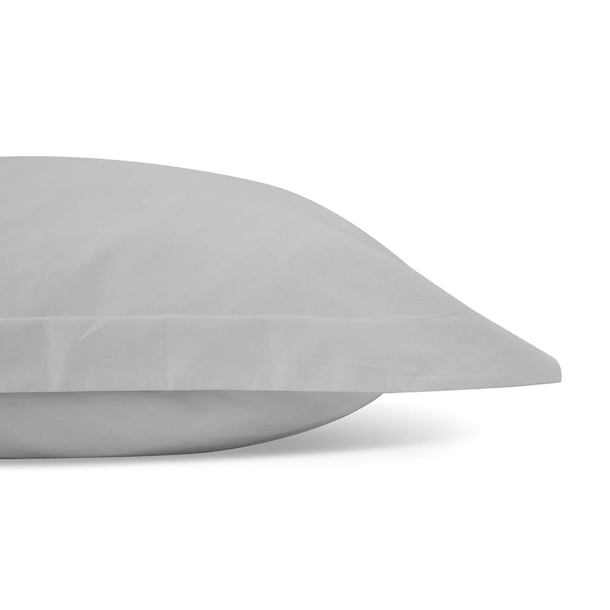4 500 Thread Count Cotton European Pillowcase - Silver, 4 of 5