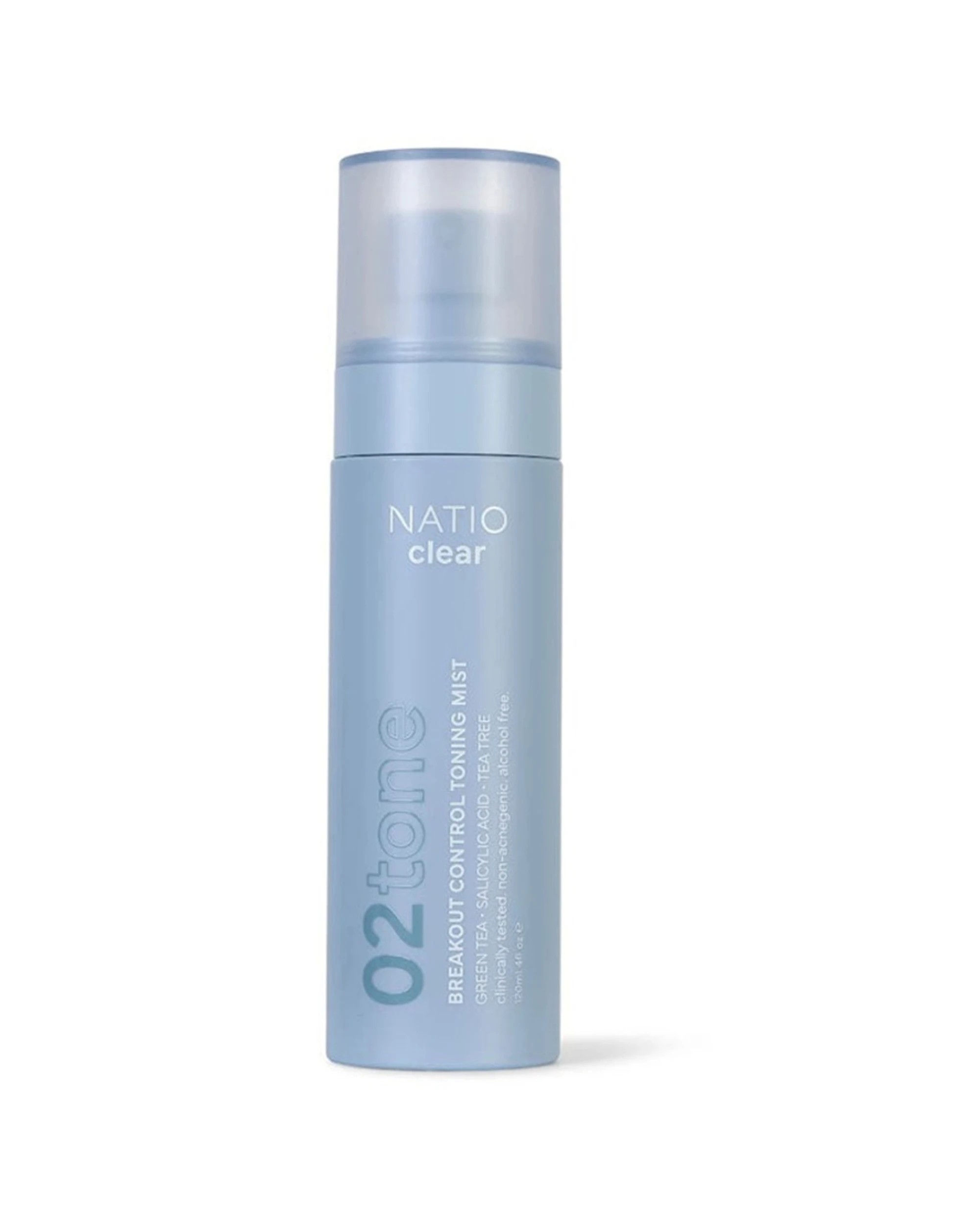1 Natio Breakout Control Toning Mist With Salicylic Oil for Acne Prone Skin Care 120ml - Blue, 1 of 1