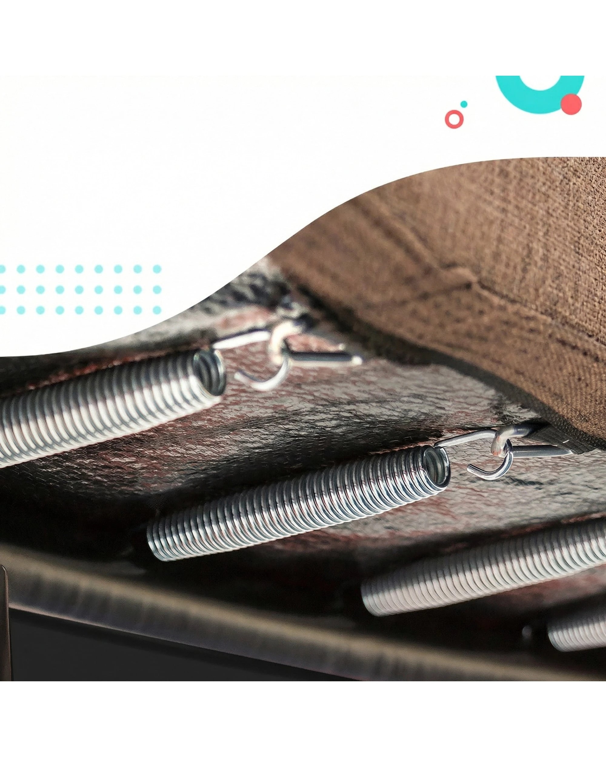 3 Kahuna 4.5ft Trampoline Round Free Safety Net Spring Pad Cover Mat Outdoor - Blue, 3 of 7