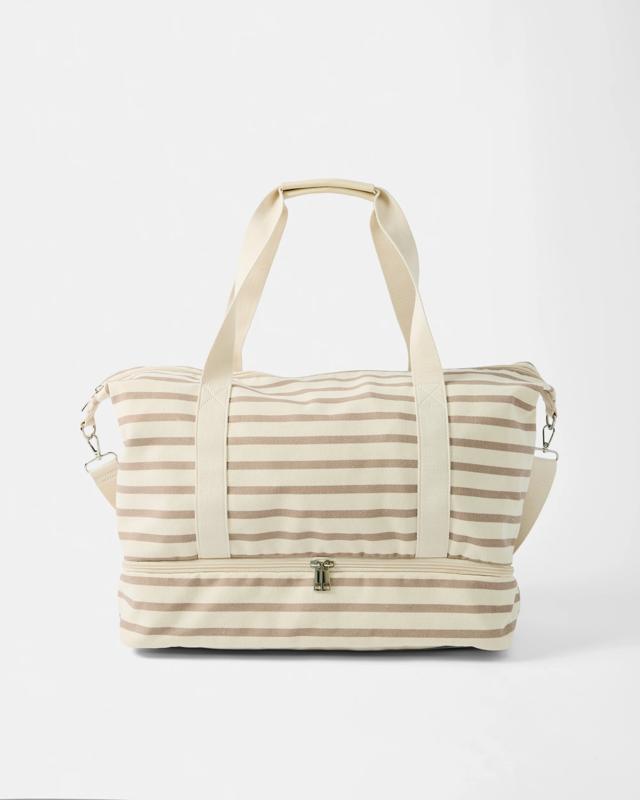 Woven Canvas Weekender