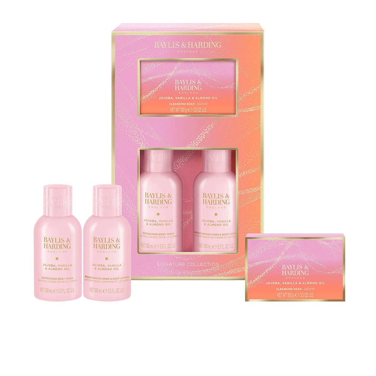 2 Baylis & Harding Signature Collection - Jojoba, Vanilla and Almond Oil, 2 of 4