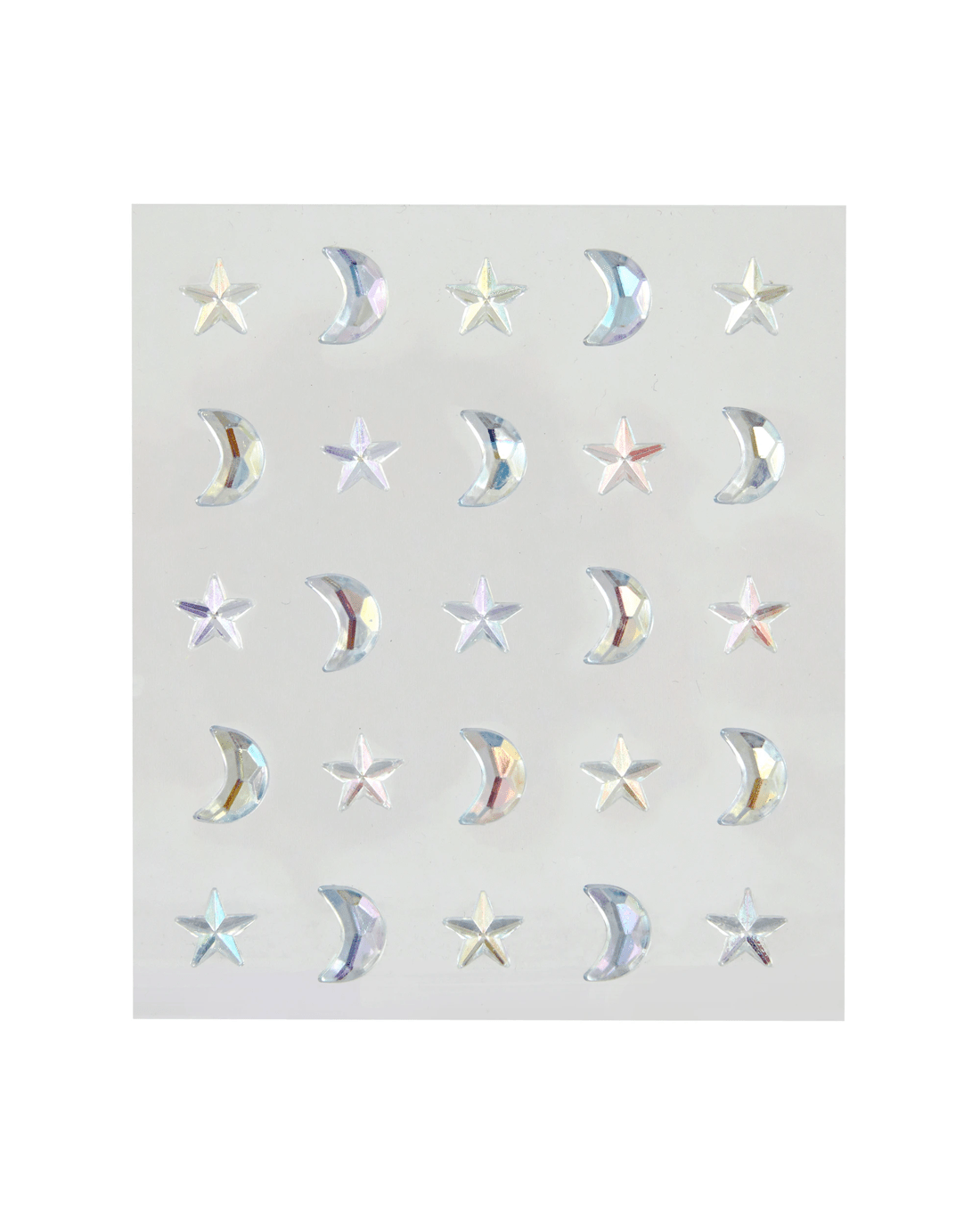 2 Bling Stickers - Star and Moon, 2 of 2