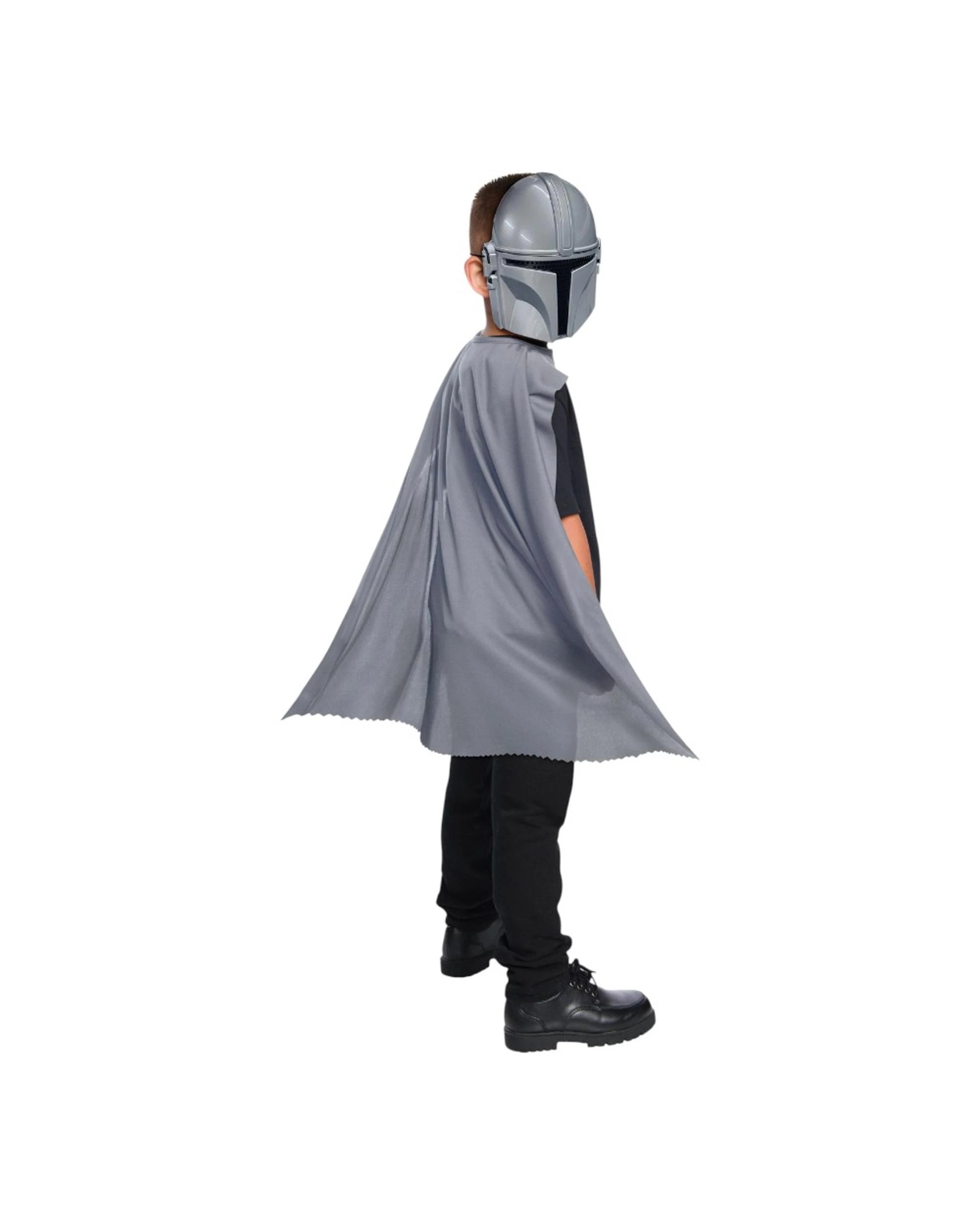 1 Star Wars The Mandalorian Mask and Cape Child Costume Set, 1 of 1