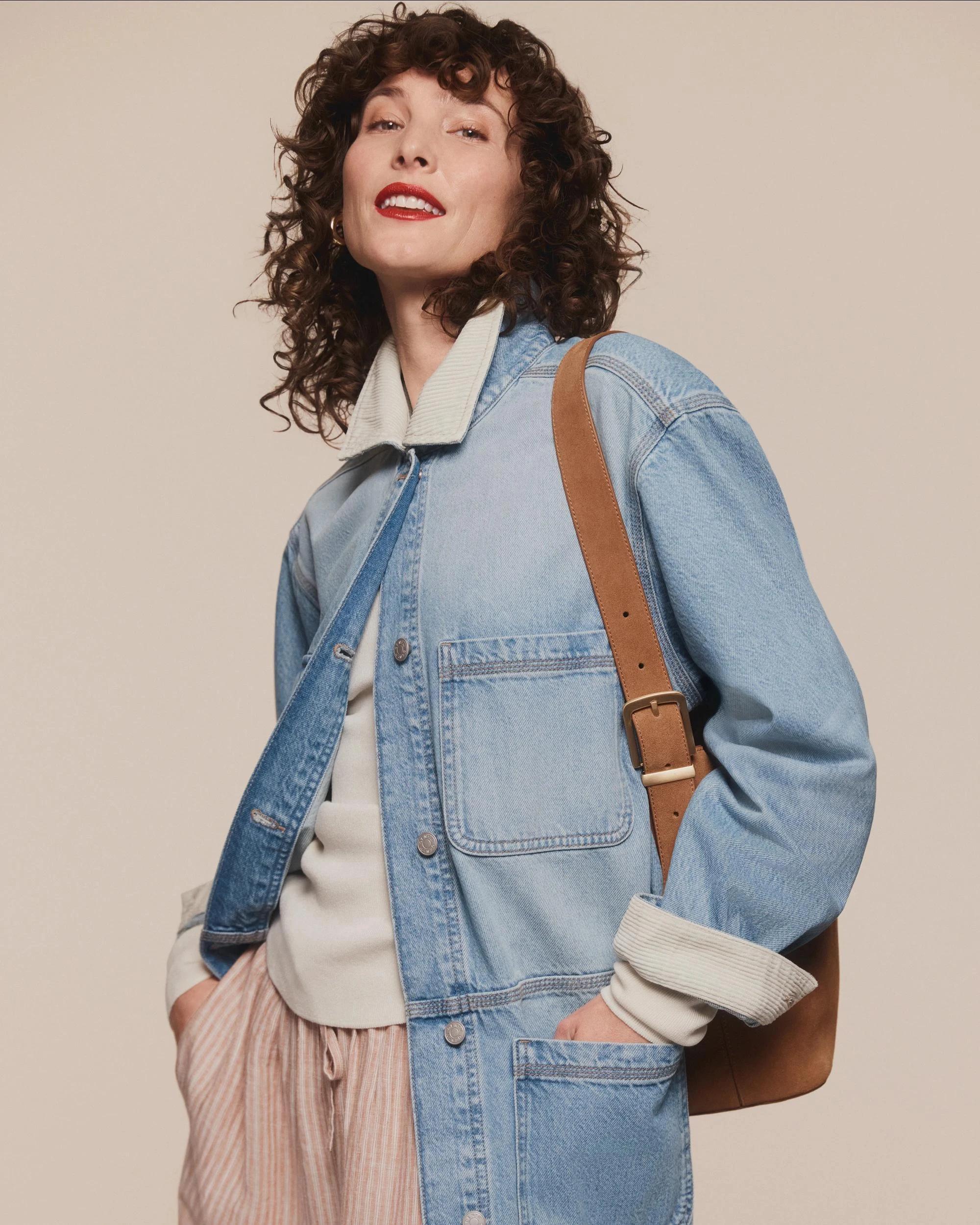 6 Target European Linen Wide Leg Pants PECAN STRIPE, 6 of 7