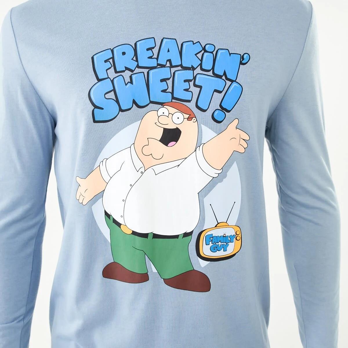 5 Family Guy License Long Sleeve Top and Pants Pyjama Set Family Guy, 5 of 7