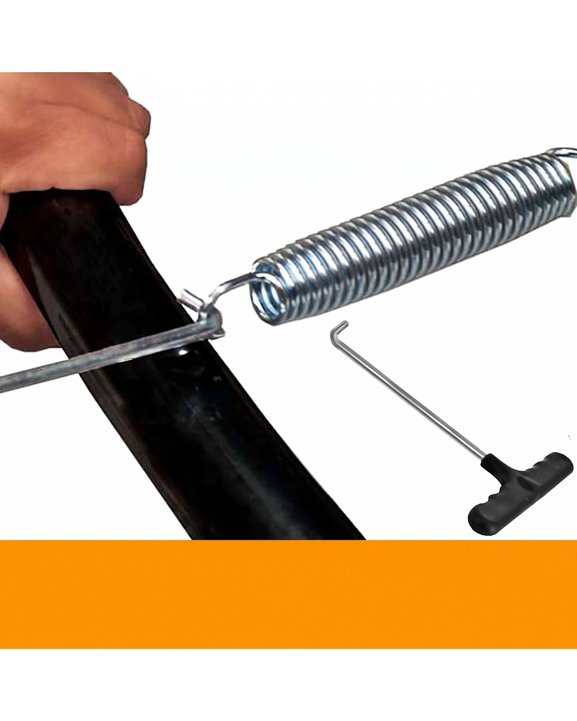 4 Kahuna Spring Attaching Tool Hook for Trampoline Springs - Black, 4 of 4