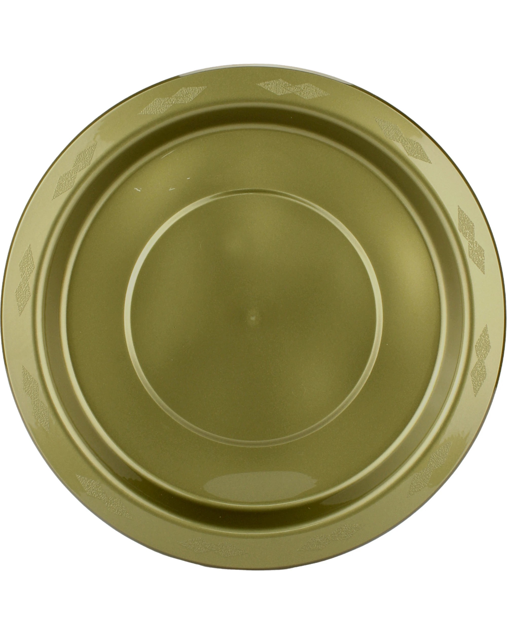 1 Alpen 23cm Reusable Plates Pack of 20 - Gold - Gold, 1 of 3
