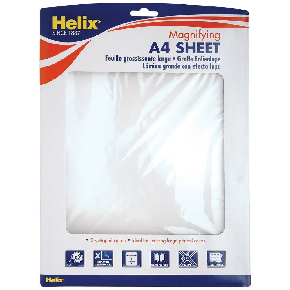 1 Helix A4 Magnifying Sheet, 1 of 1