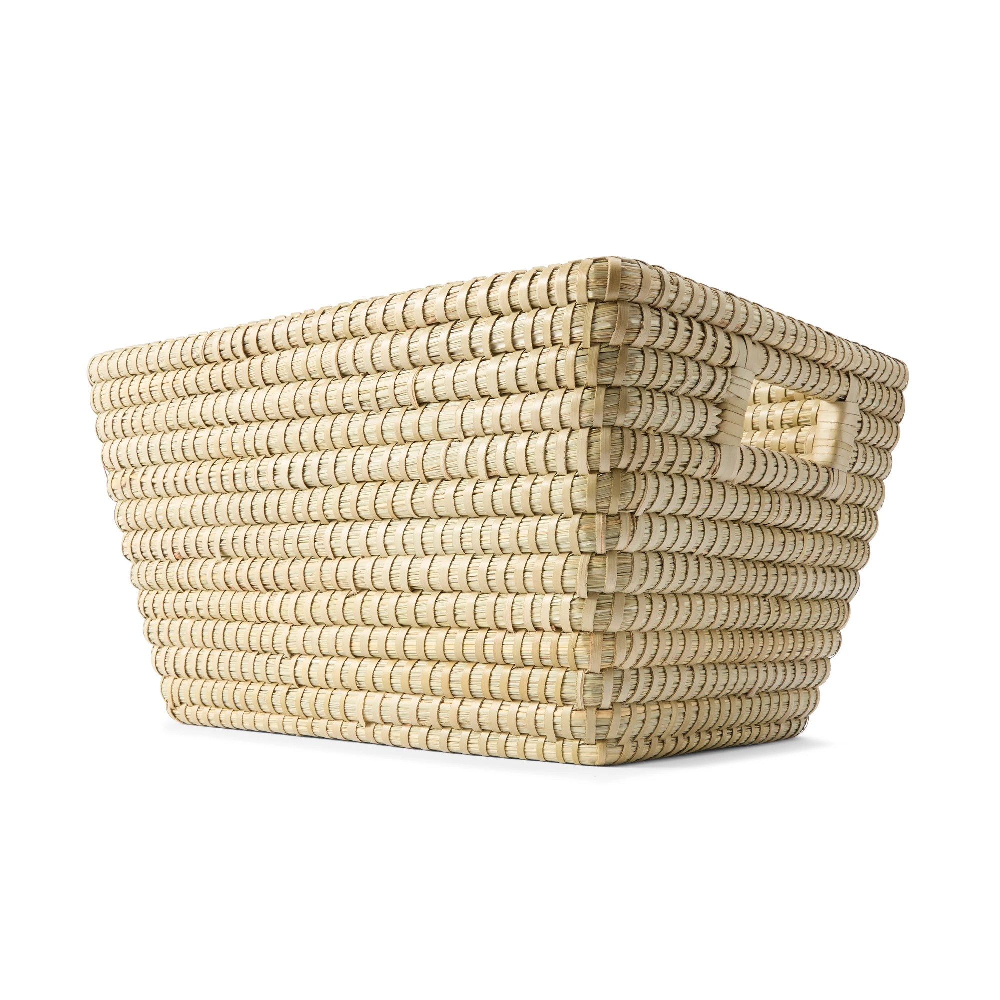 6 Rectangle Coil Basket - Natural, 6 of 9