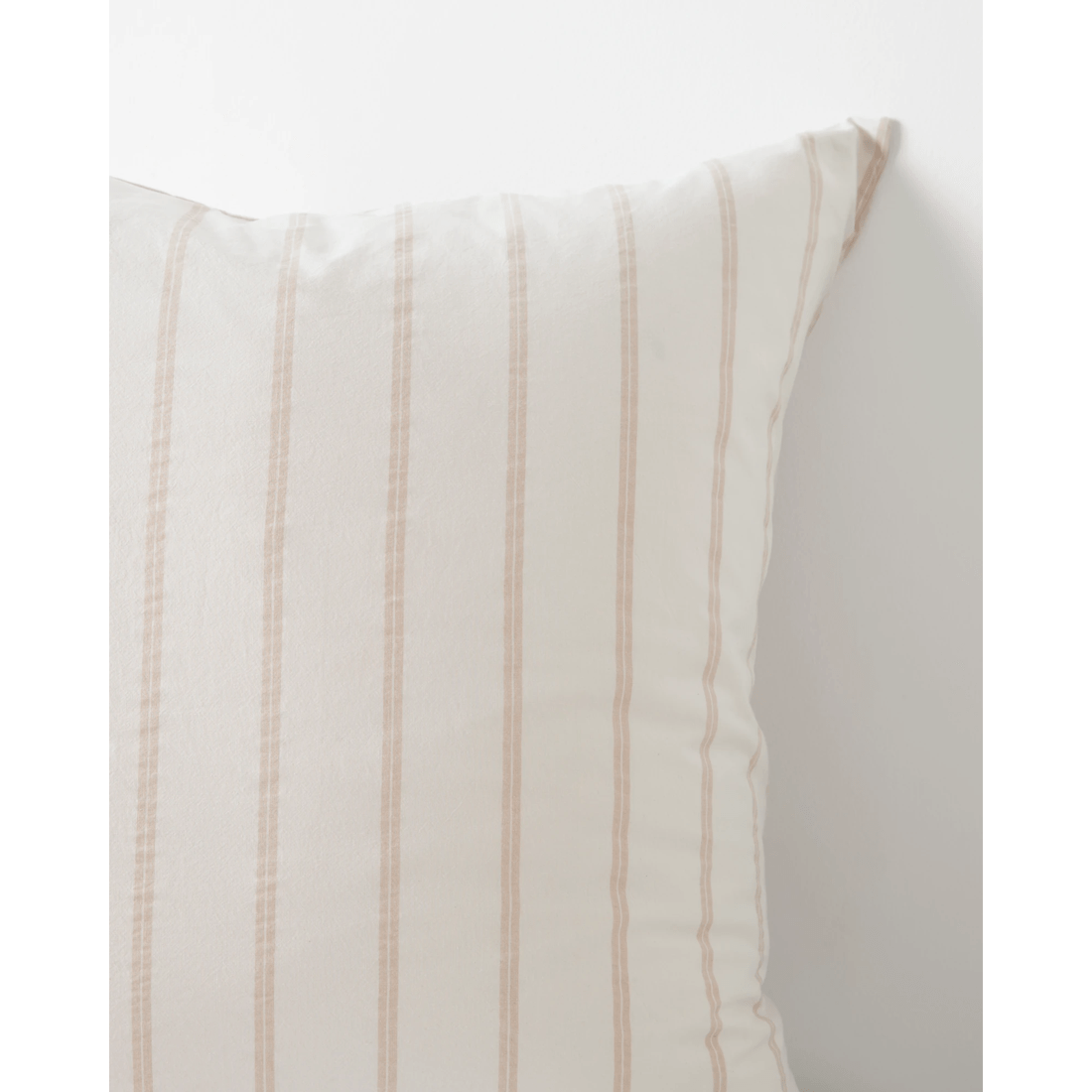 4 Arlo Stonewash Stripe European Pillowcase
 - Queen Bed
 - Natural, 4 of 4