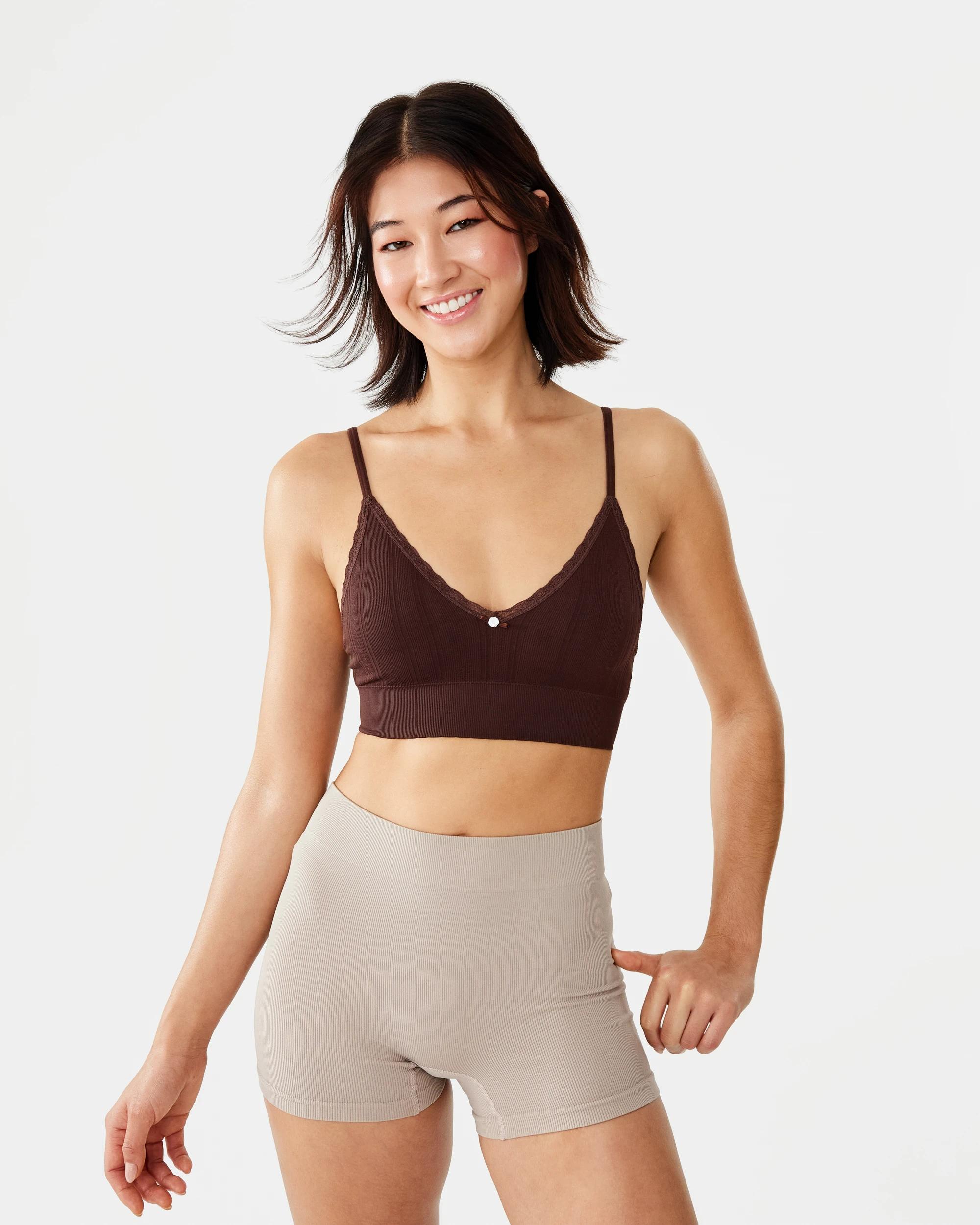 10 3 Pack Seamfree Rib Boyshorts Butterfly, 10 of 10