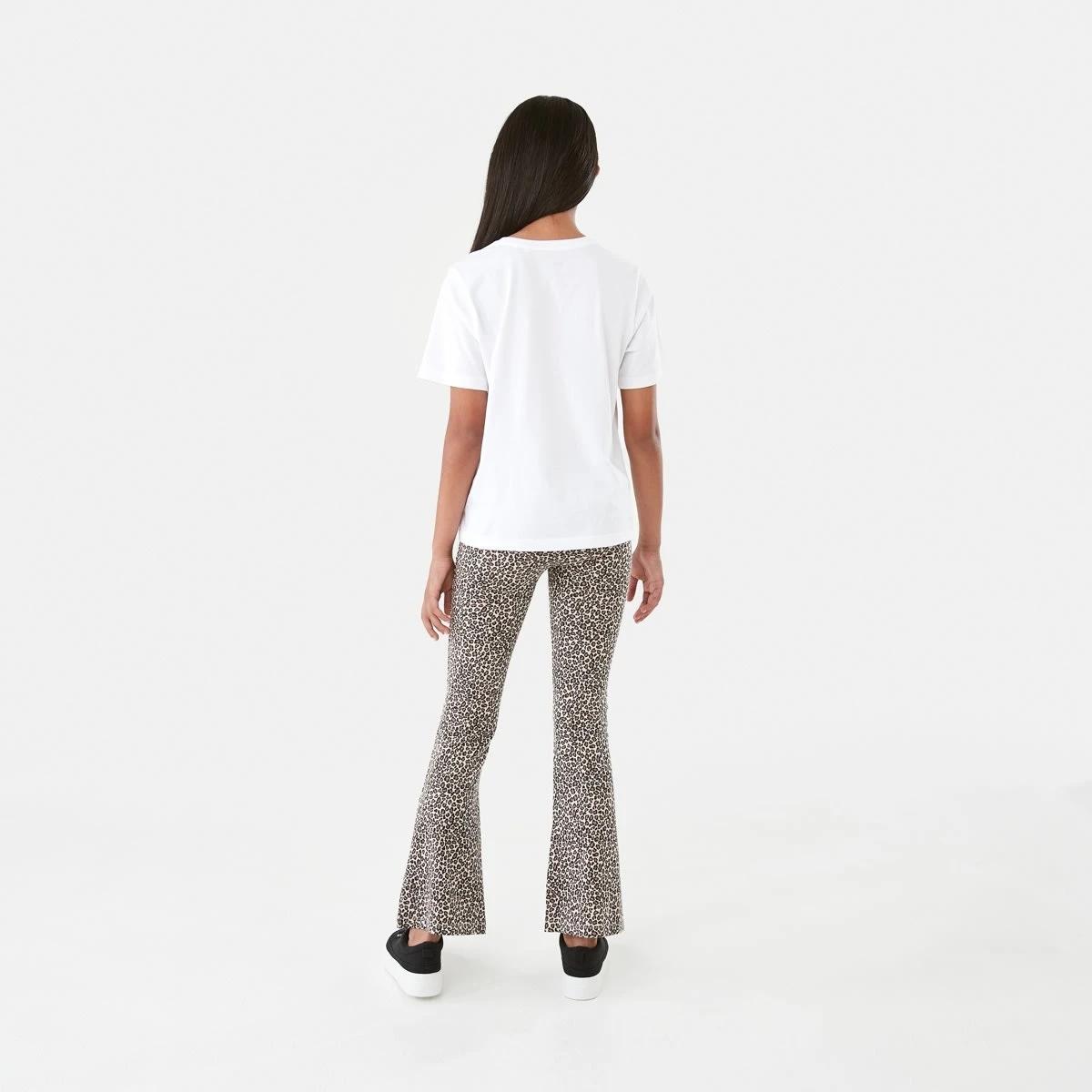 5 Print Flare Leggings Bge Animl, 5 of 7