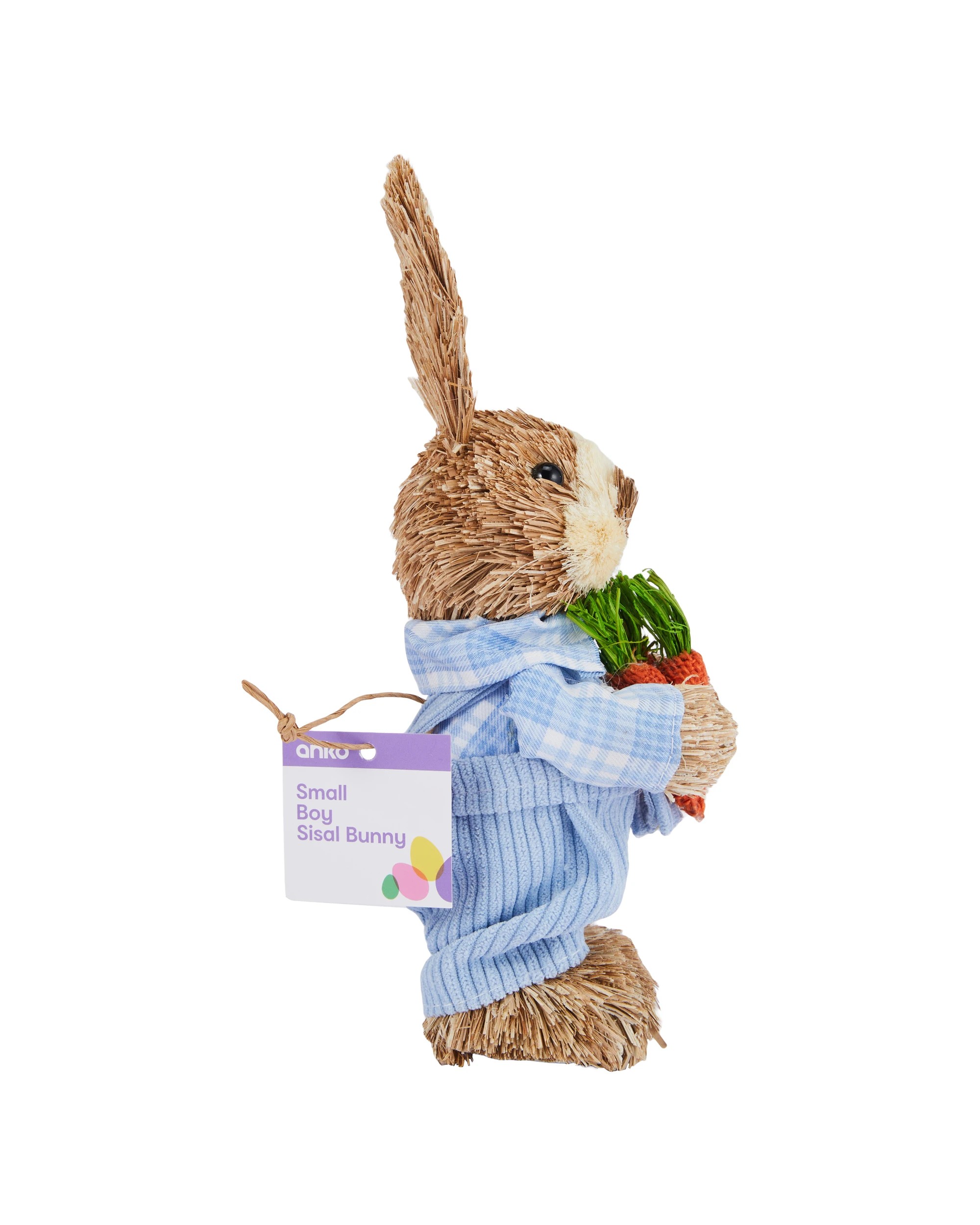 4 Small Boy Sisal Bunny, 4 of 4