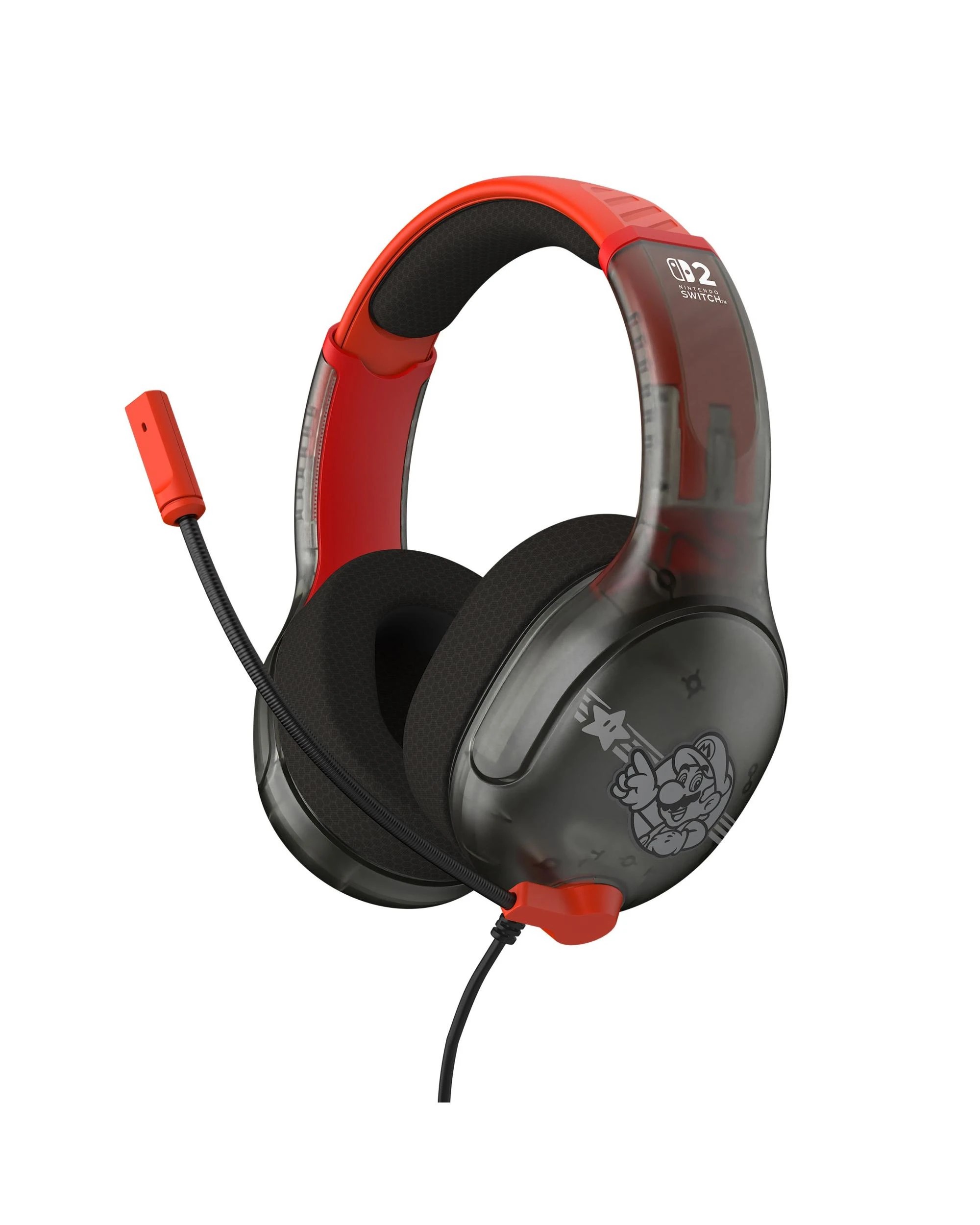 5 Turtle Beach Airlite Fit Wired Gaming Headset for Nintendo Switch 2 - Mario Star, 5 of 8