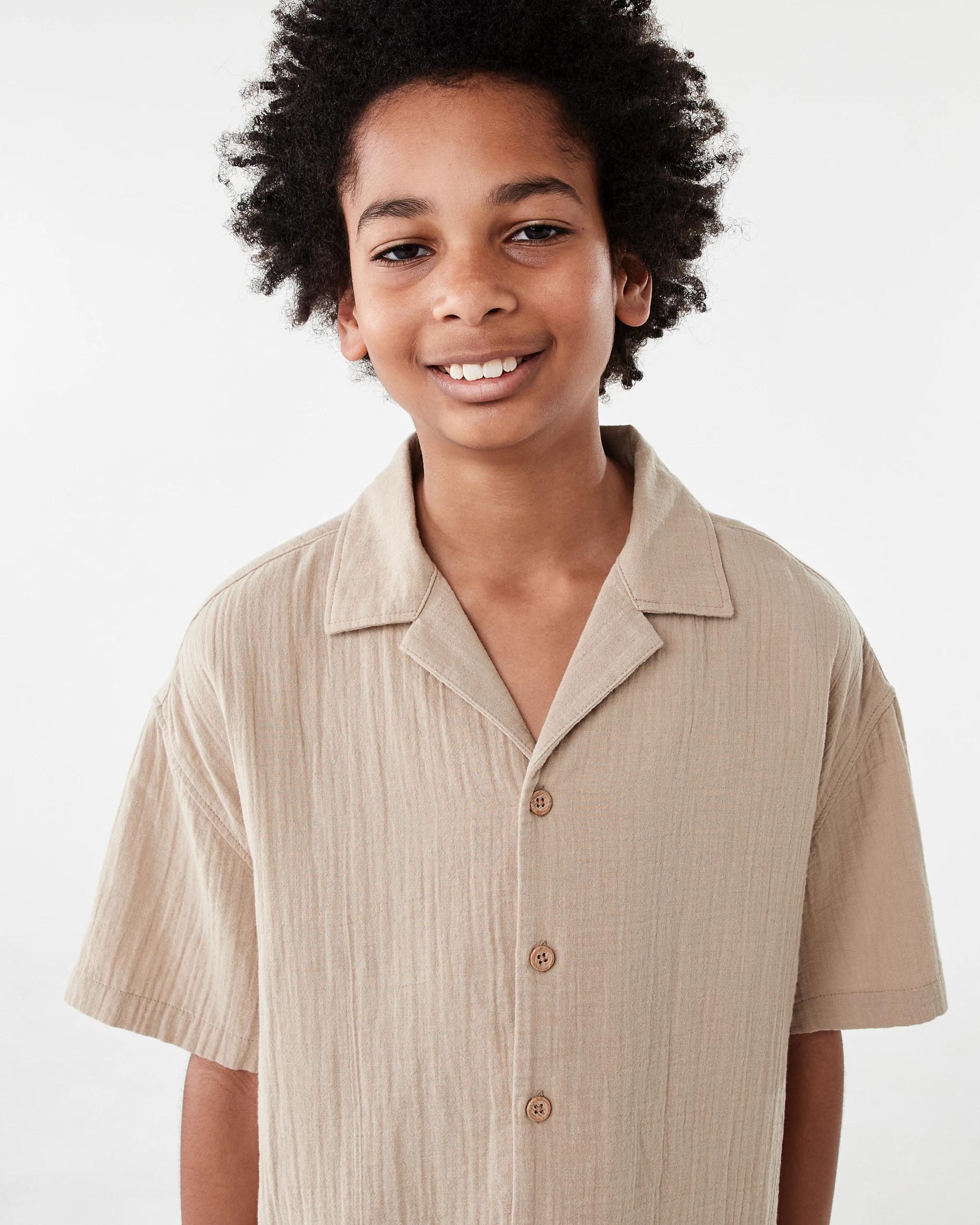 3 Short Sleeve Double Cloth Shirt Bge Savnh, 3 of 7