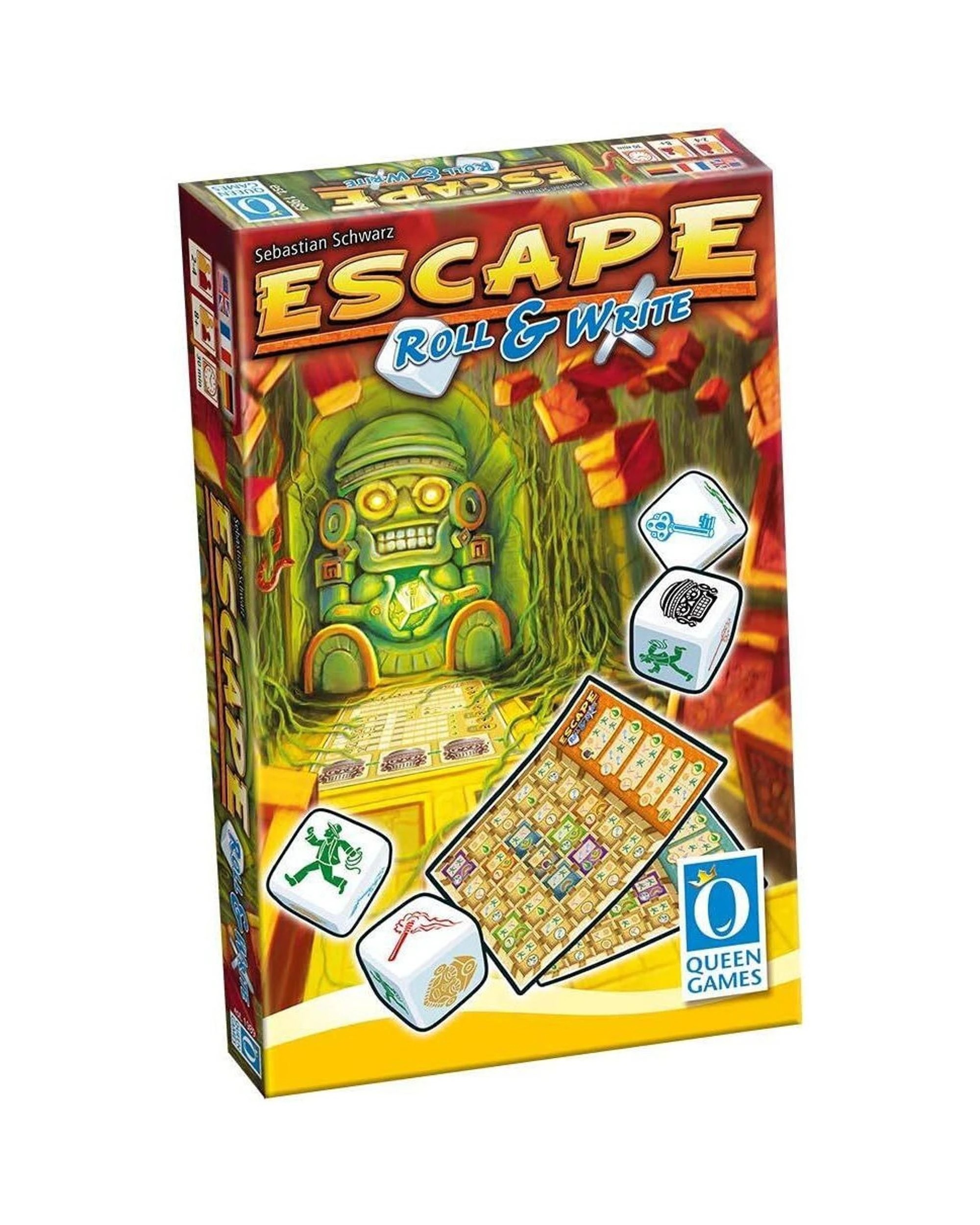 1 Escape Roll and Write Dice Game, 1 of 3